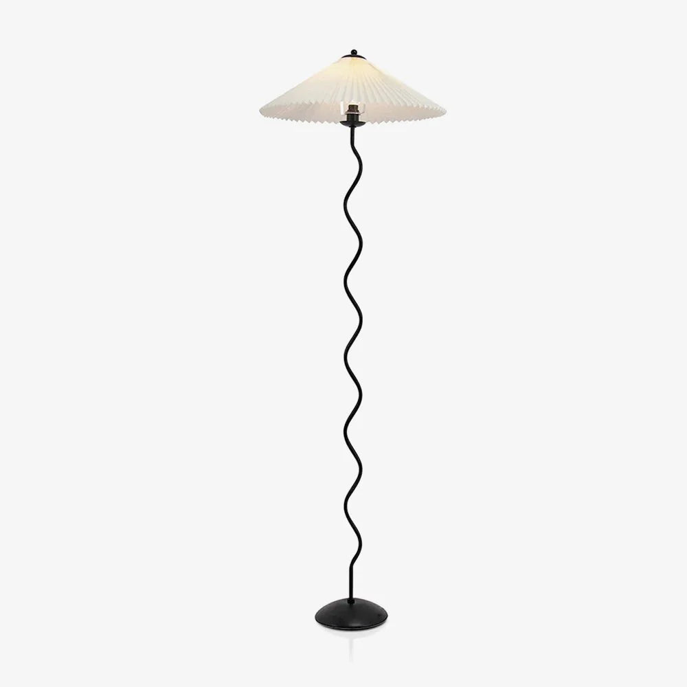 HeritagePleat Textile Floor Lamp