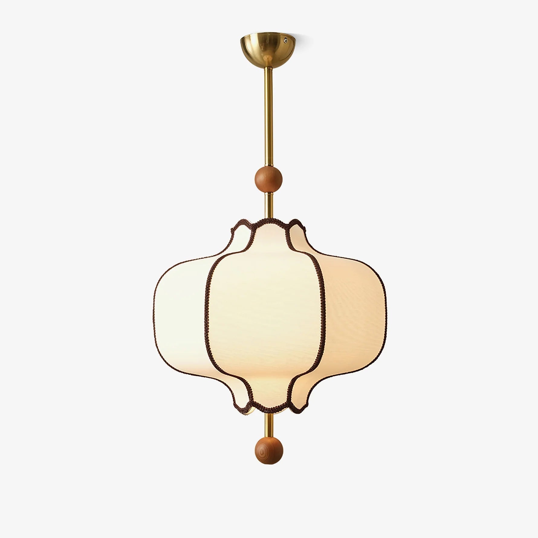 DoricDome Vintage Fabric Pendant