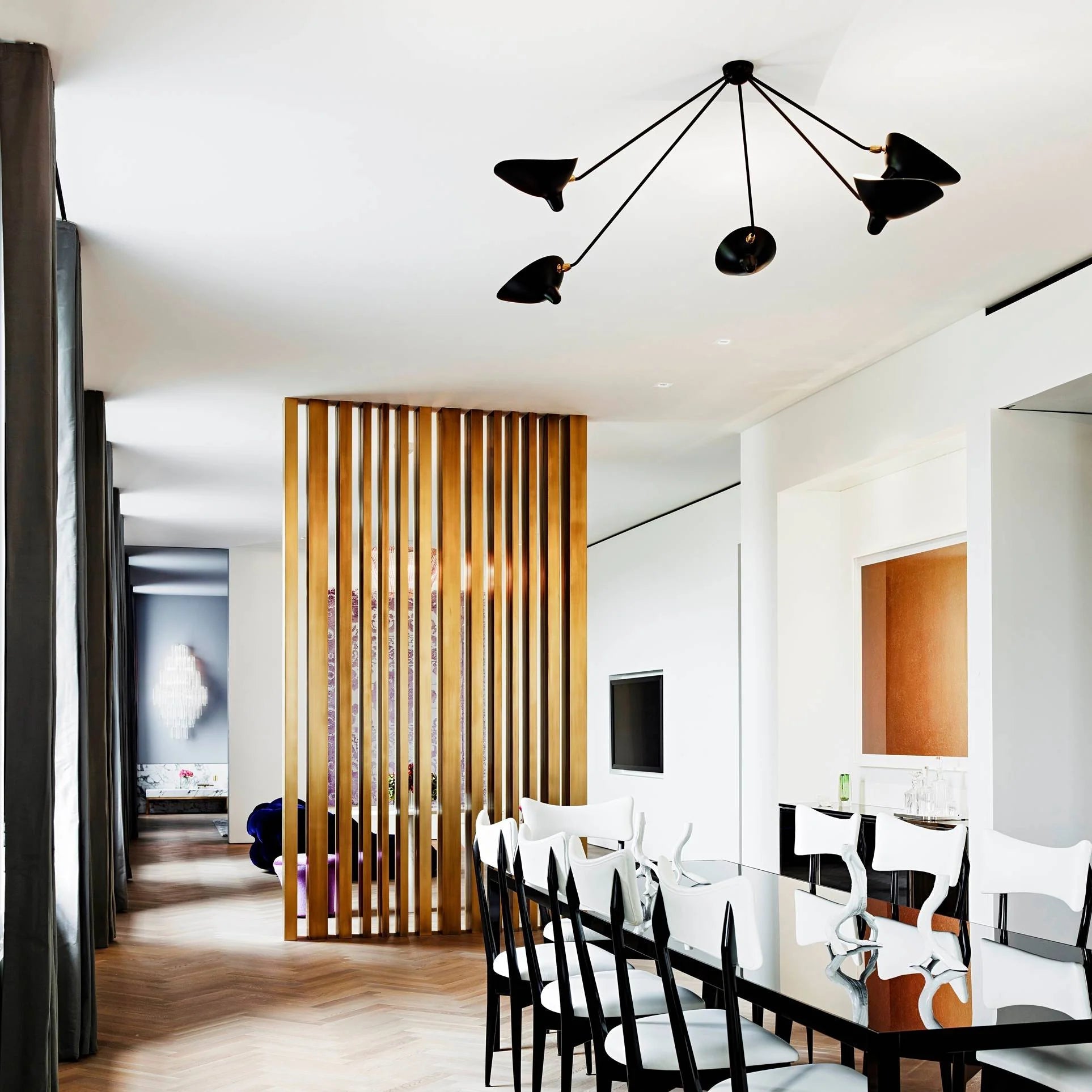 CelestialArch Sculptural Ceiling Light