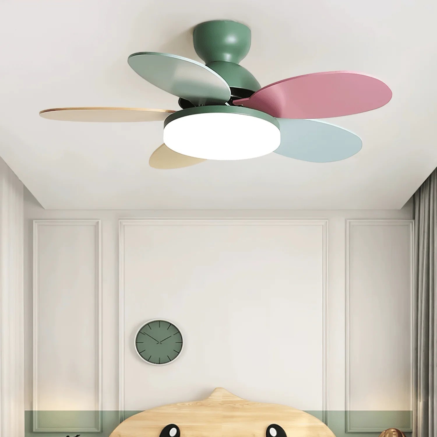 PetalBreeze Chromatic Fan Light