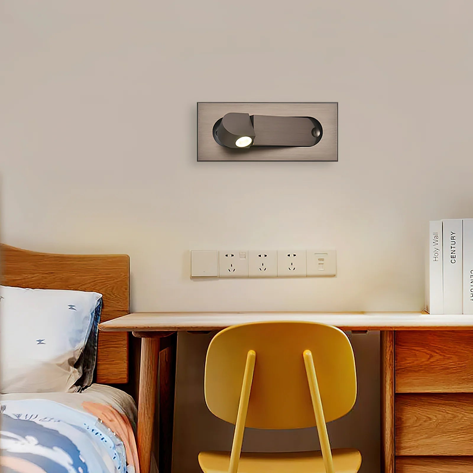 PivotAlum Swivel Wall Light