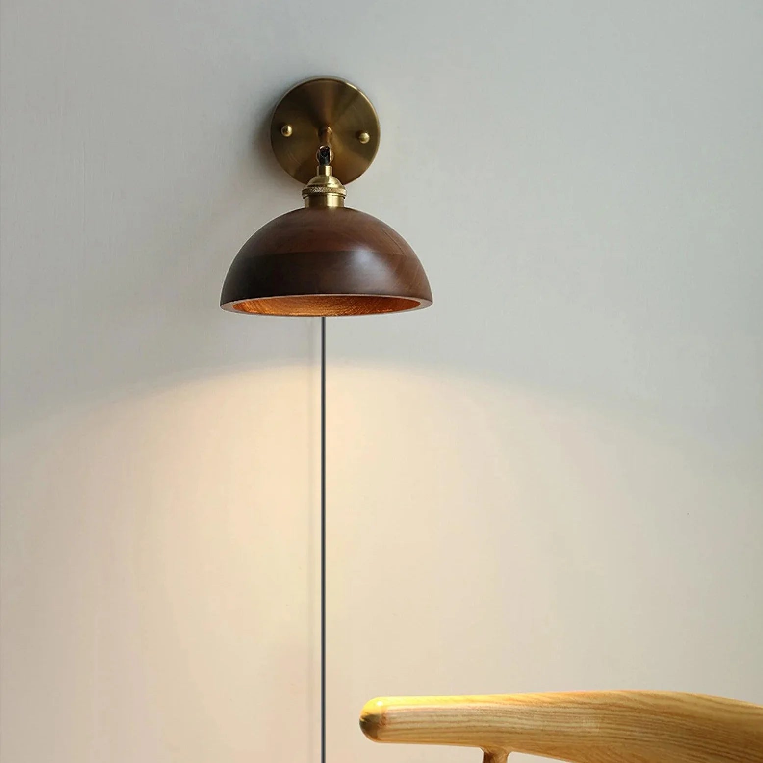 TimelessOak Chalice Wall Light