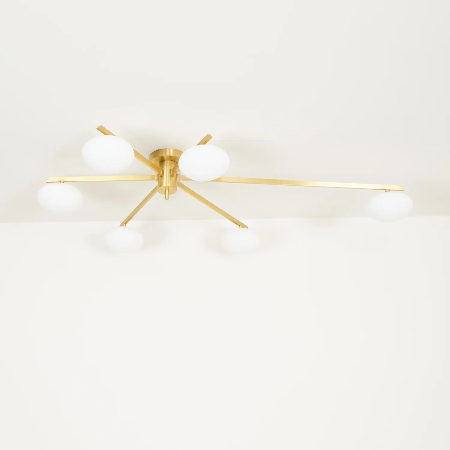 AstroAxis Linear Glass Ceiling Light