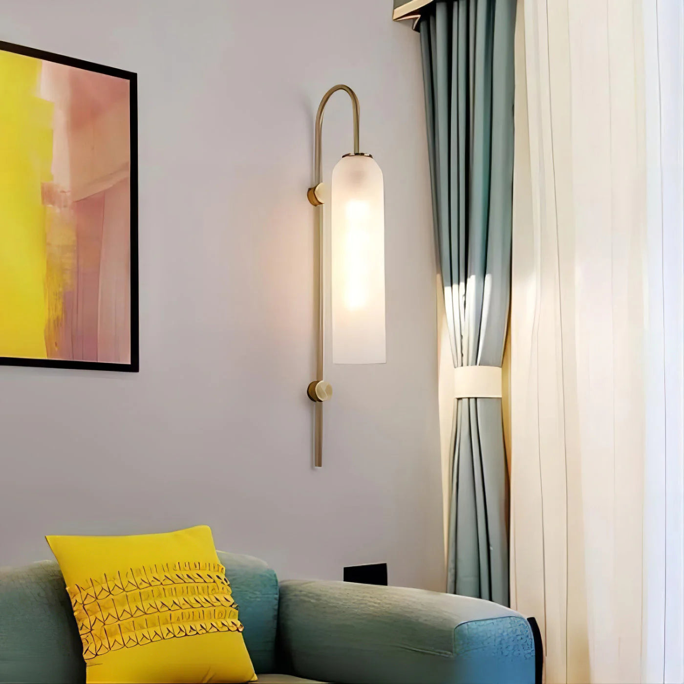 IronEcho Rustic Tube Wall Light