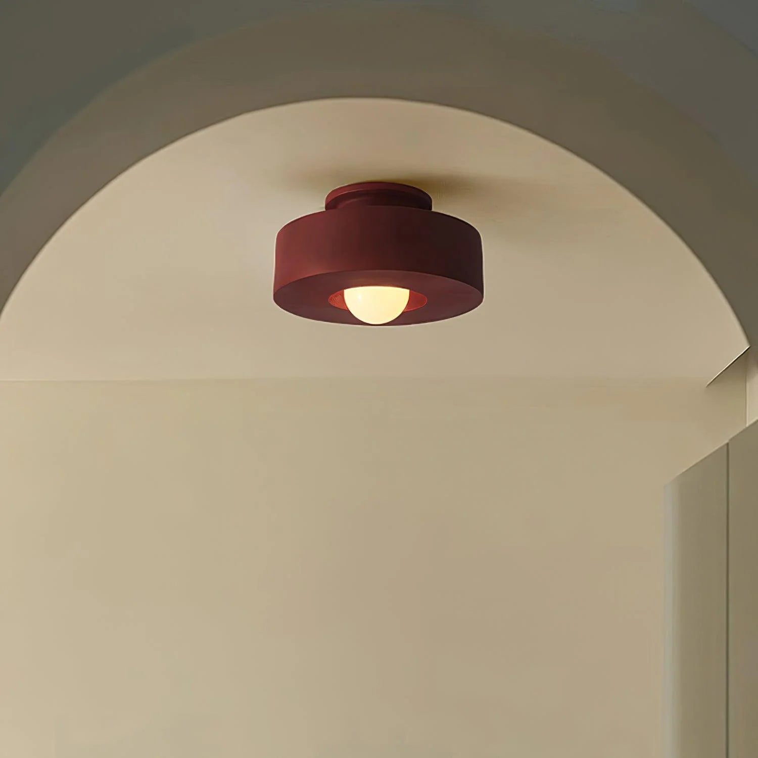 OrbitalSphere Resin Ceiling Lamp