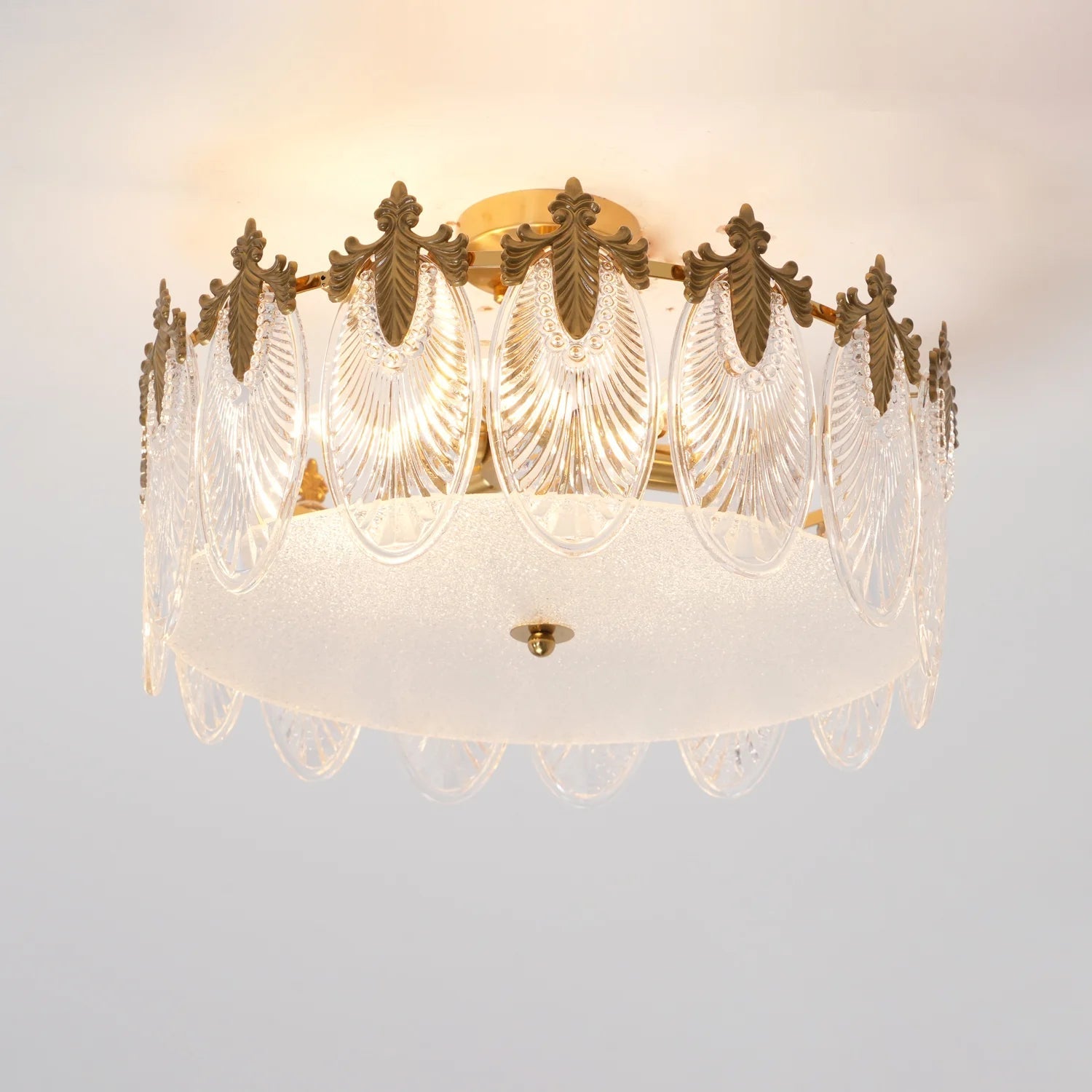 GalaxyWeave Intricate Glass Chandelier