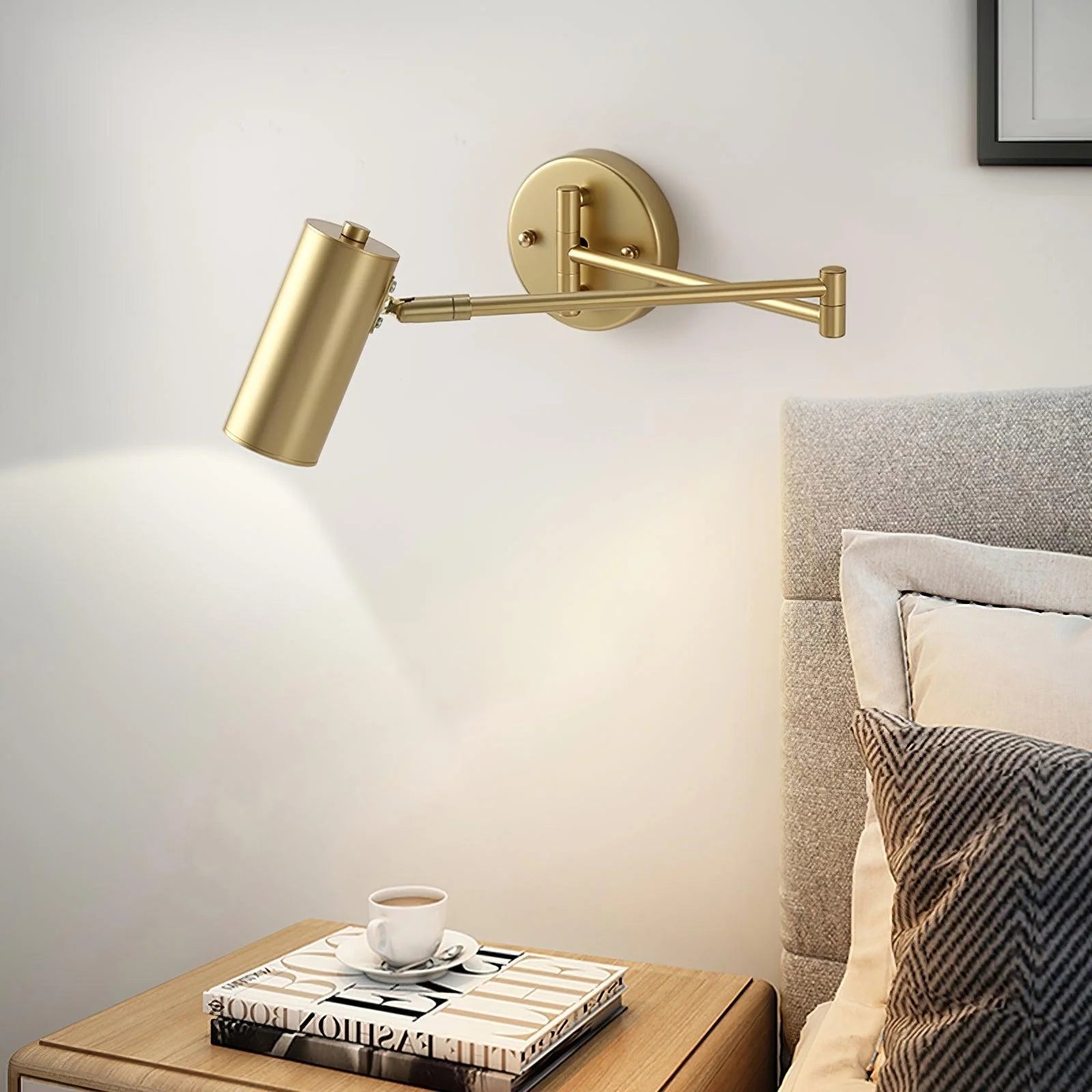 FlexiWing Adjustable Arm Wall Light
