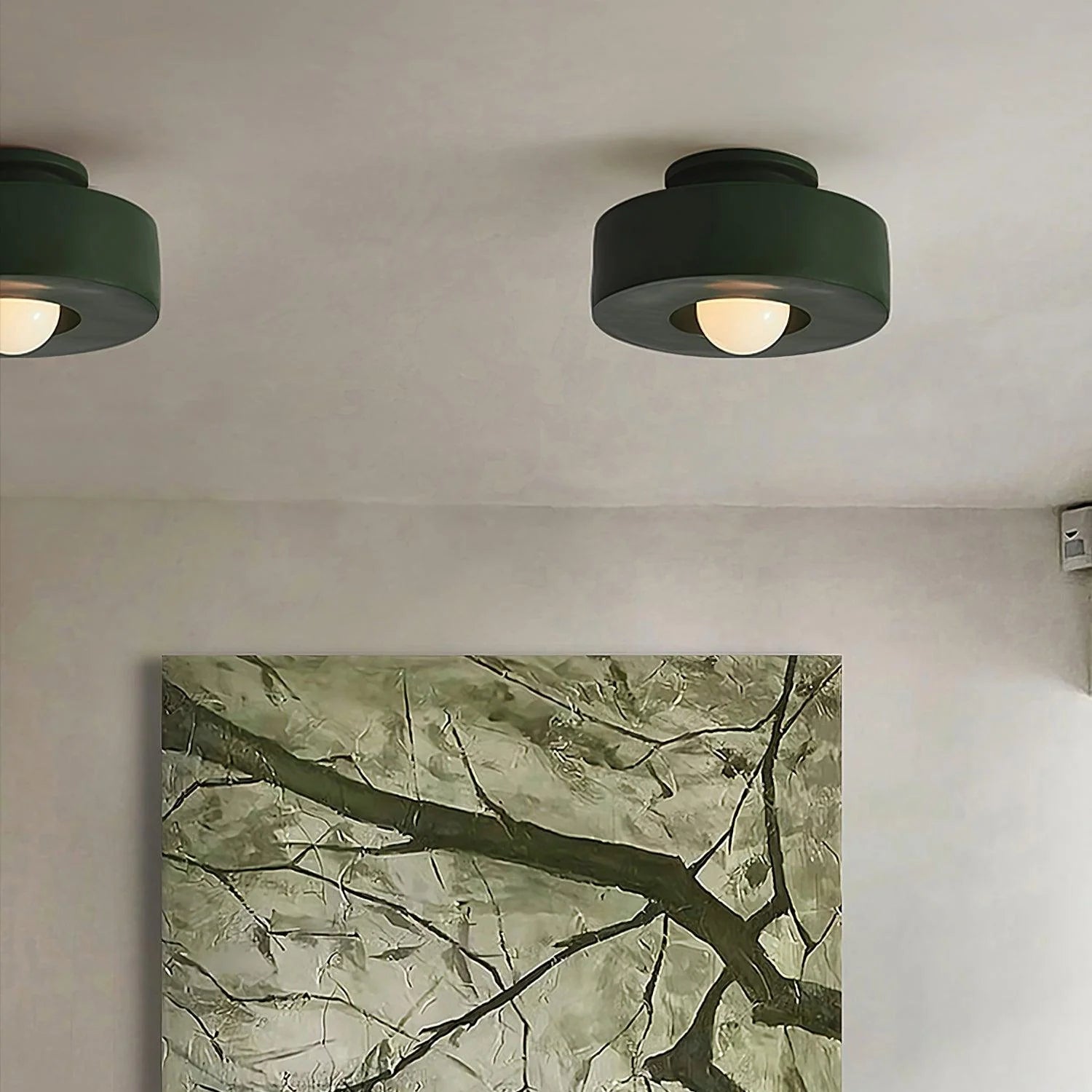 OrbitalSphere Resin Ceiling Lamp