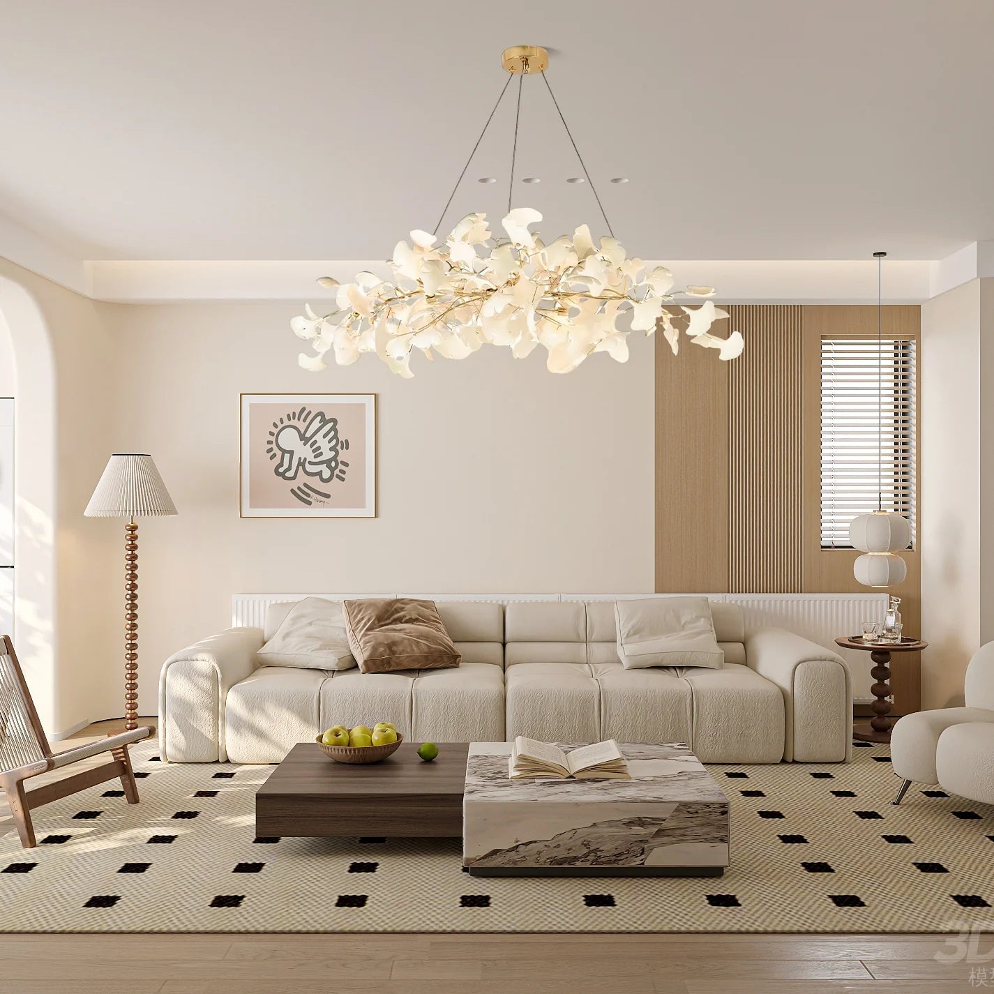 JadeEthereal Bloom Chandelier
