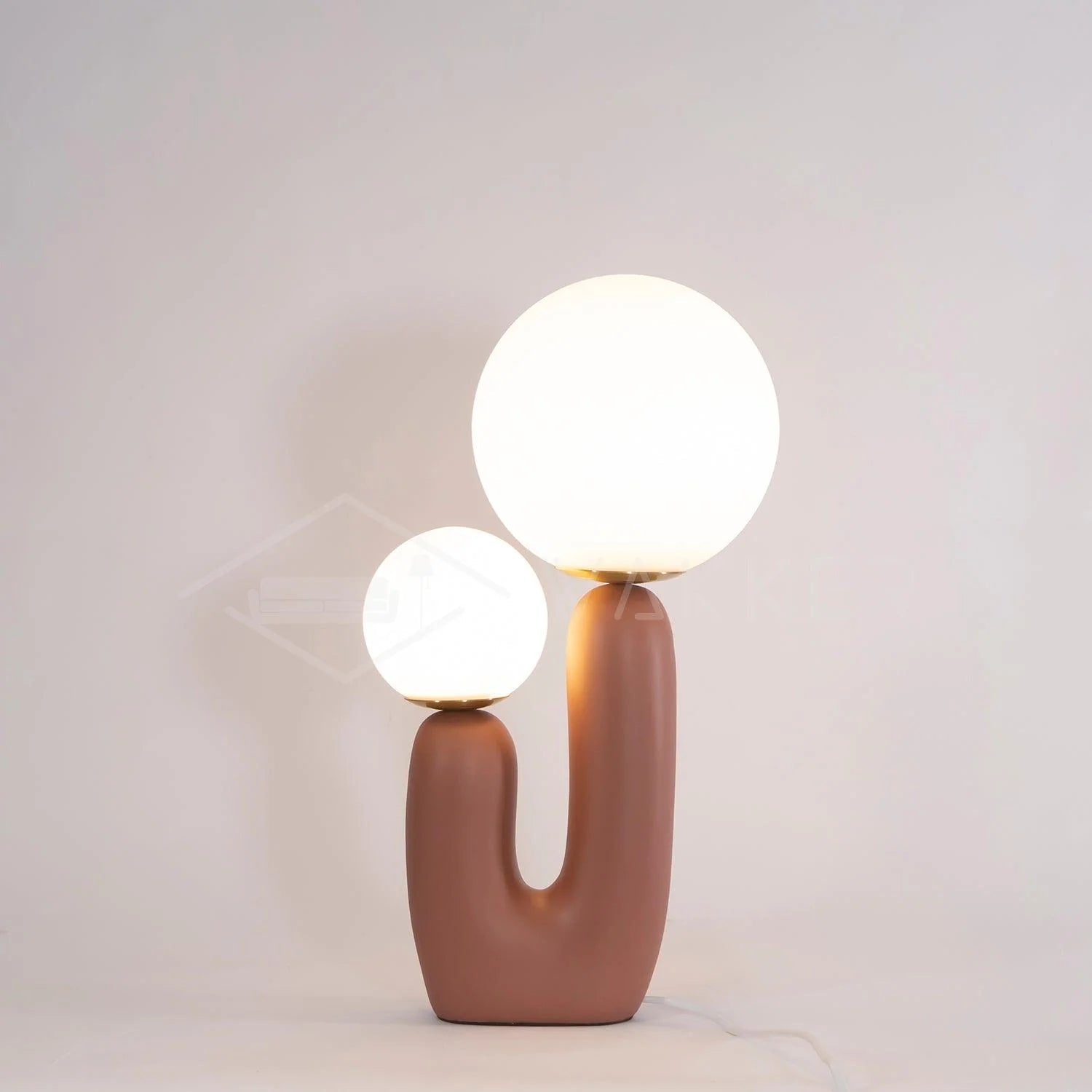 DesertOrb Botanical Glass Table Lamp