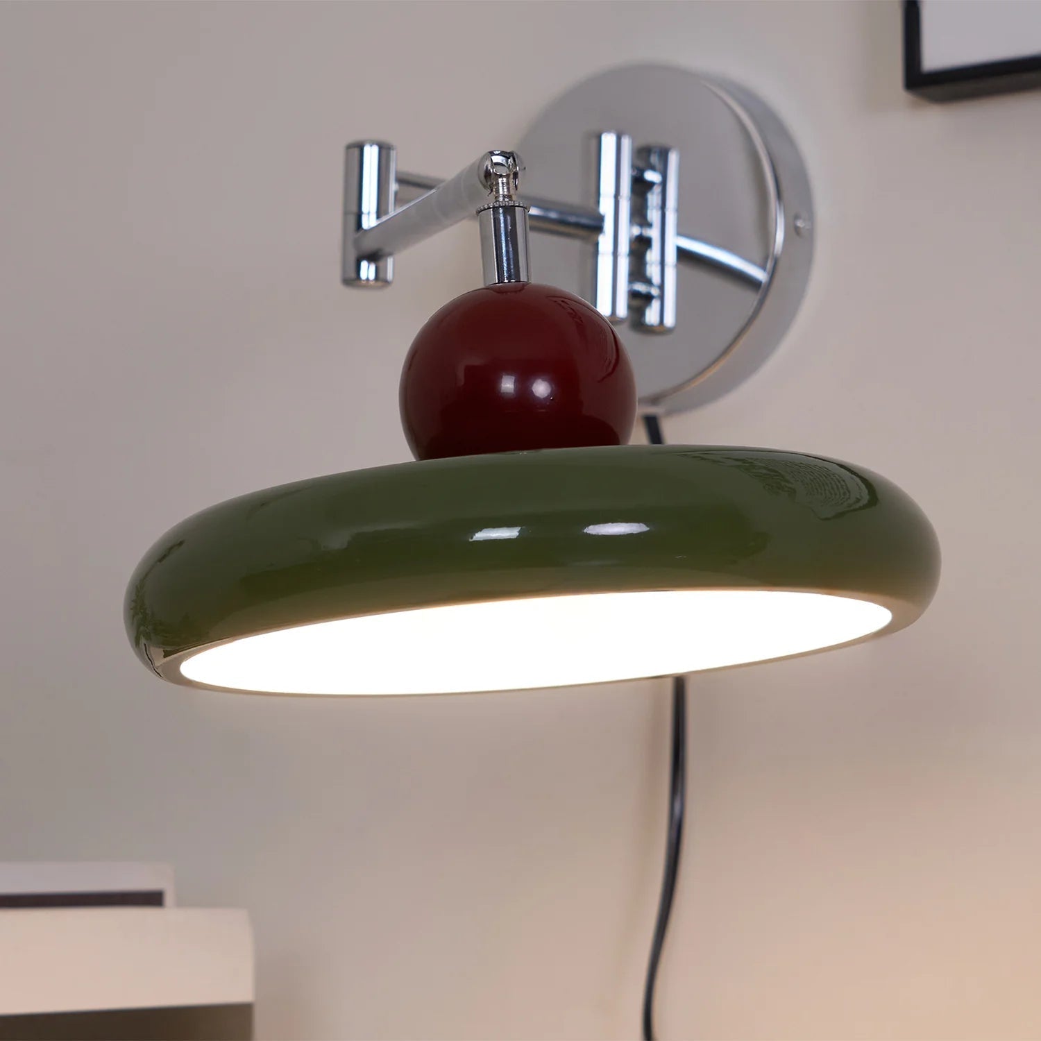 RetroDisc Industrial Wall Lamp