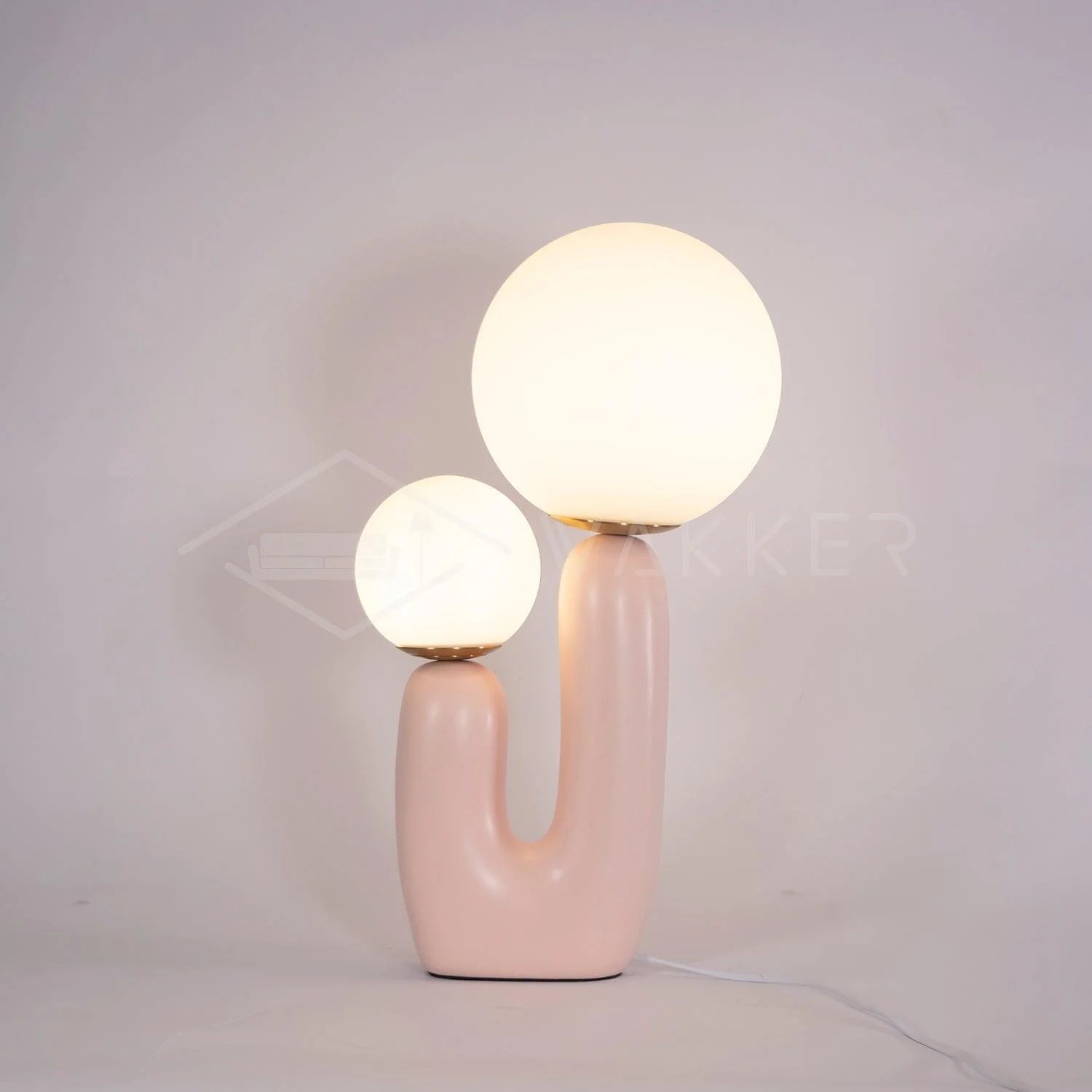 DesertOrb Botanical Glass Table Lamp