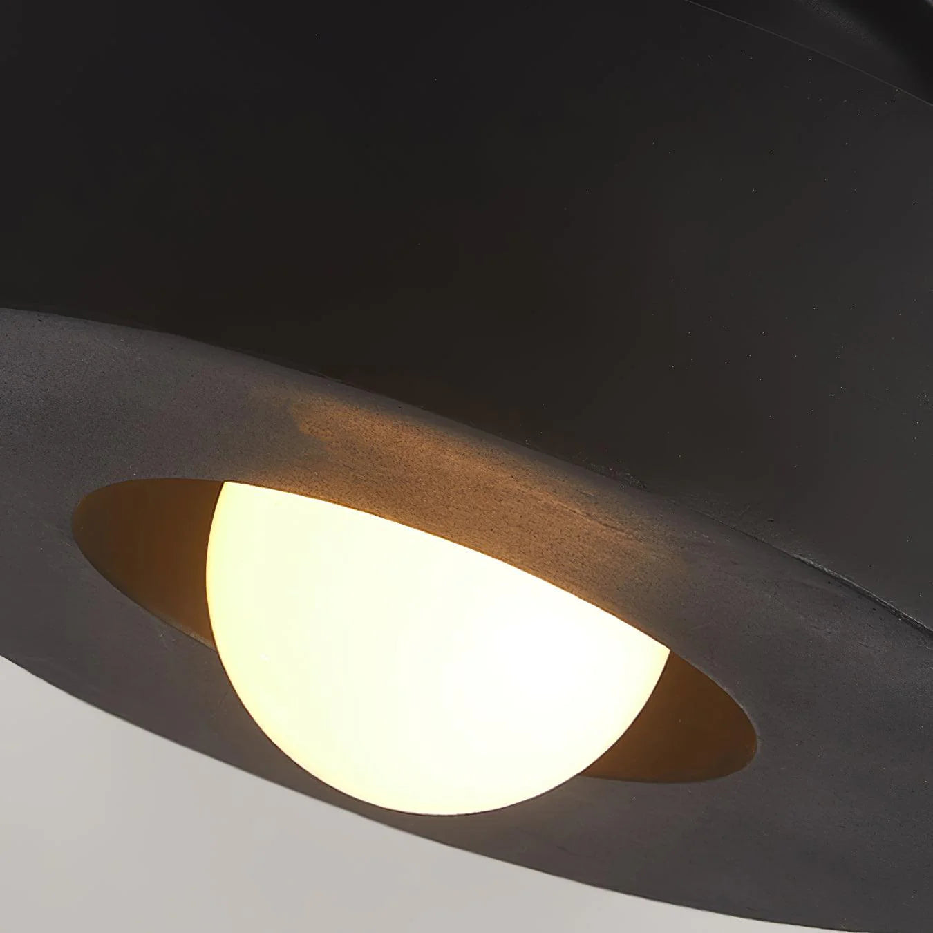 OrbitalSphere Resin Ceiling Lamp