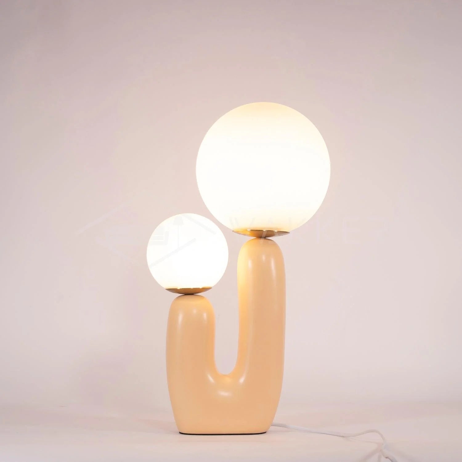 DesertOrb Botanical Glass Table Lamp