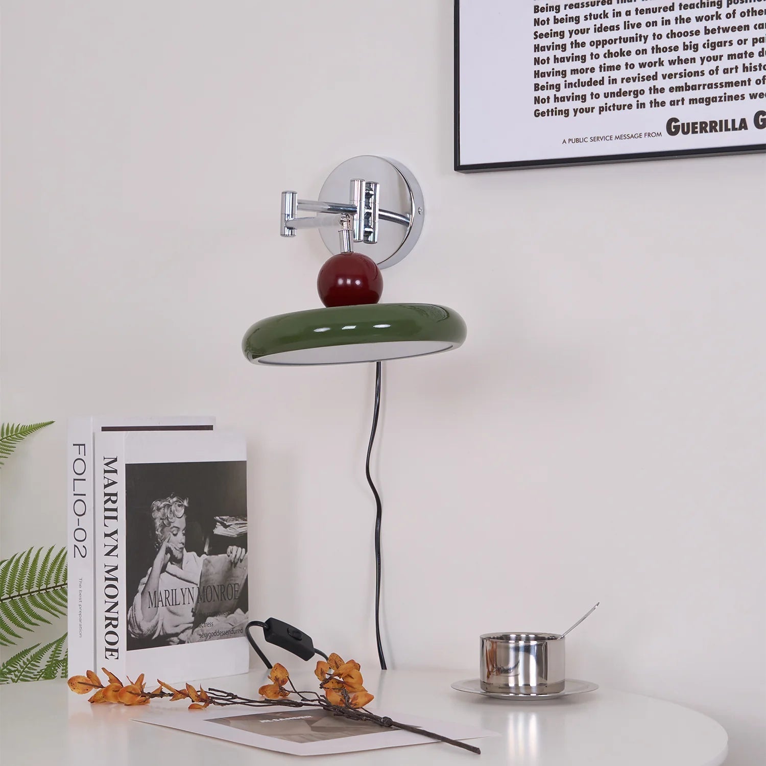 RetroDisc Industrial Wall Lamp