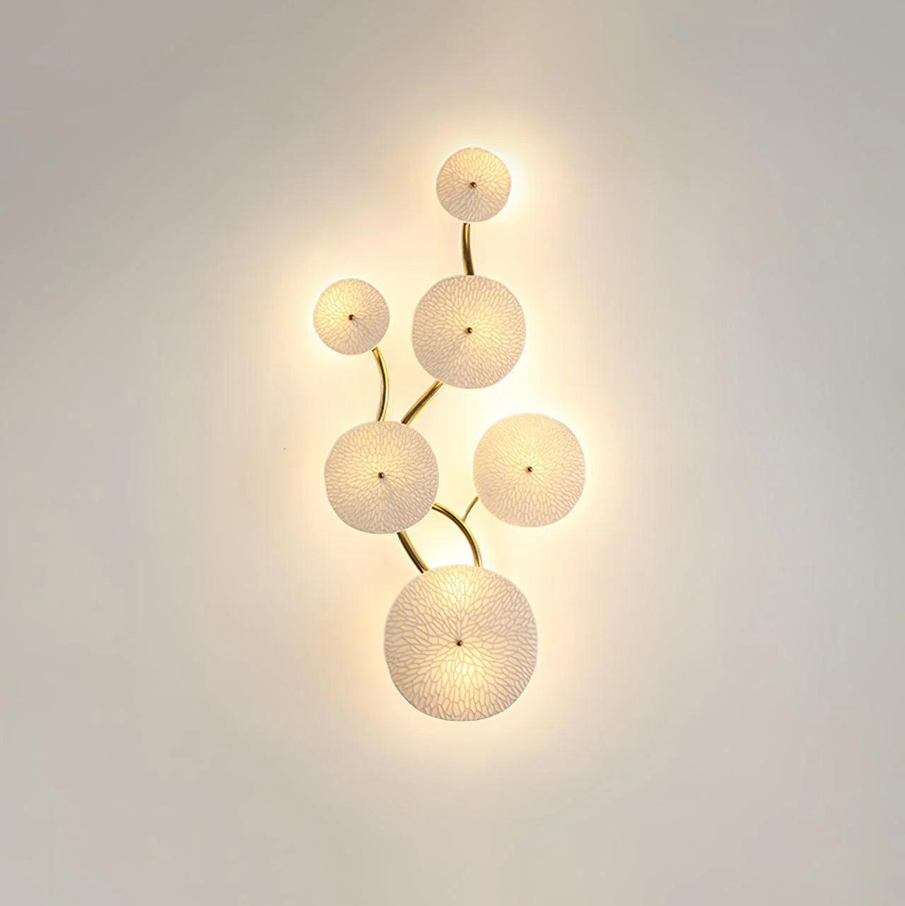NirvanaLotus Botanical Wall Sconce
