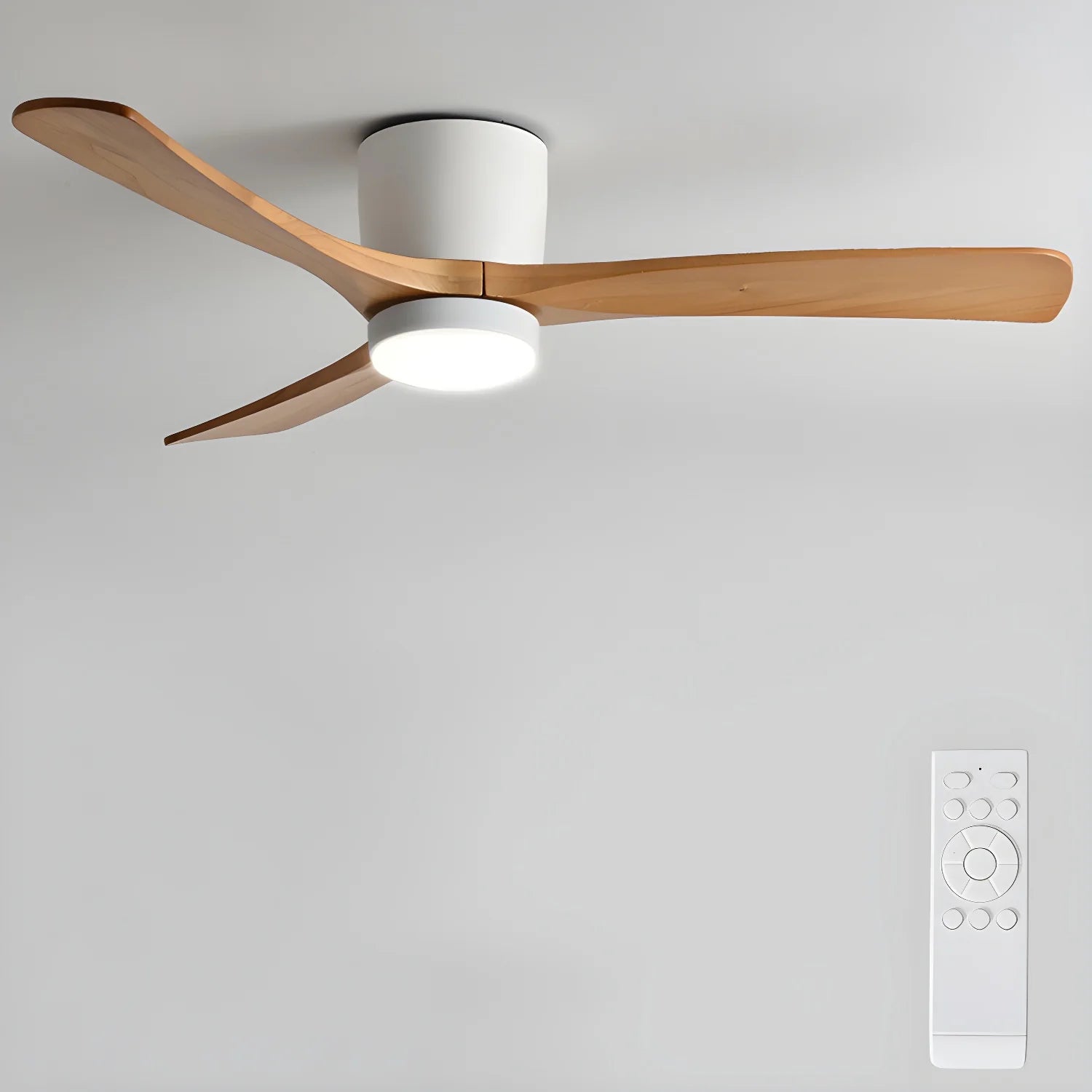 EcoAura Timber Fan Light