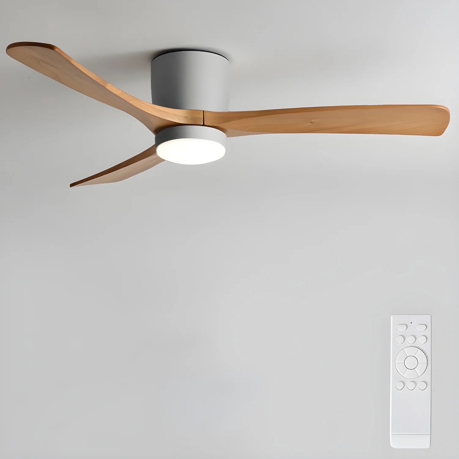 EcoAura Timber Fan Light