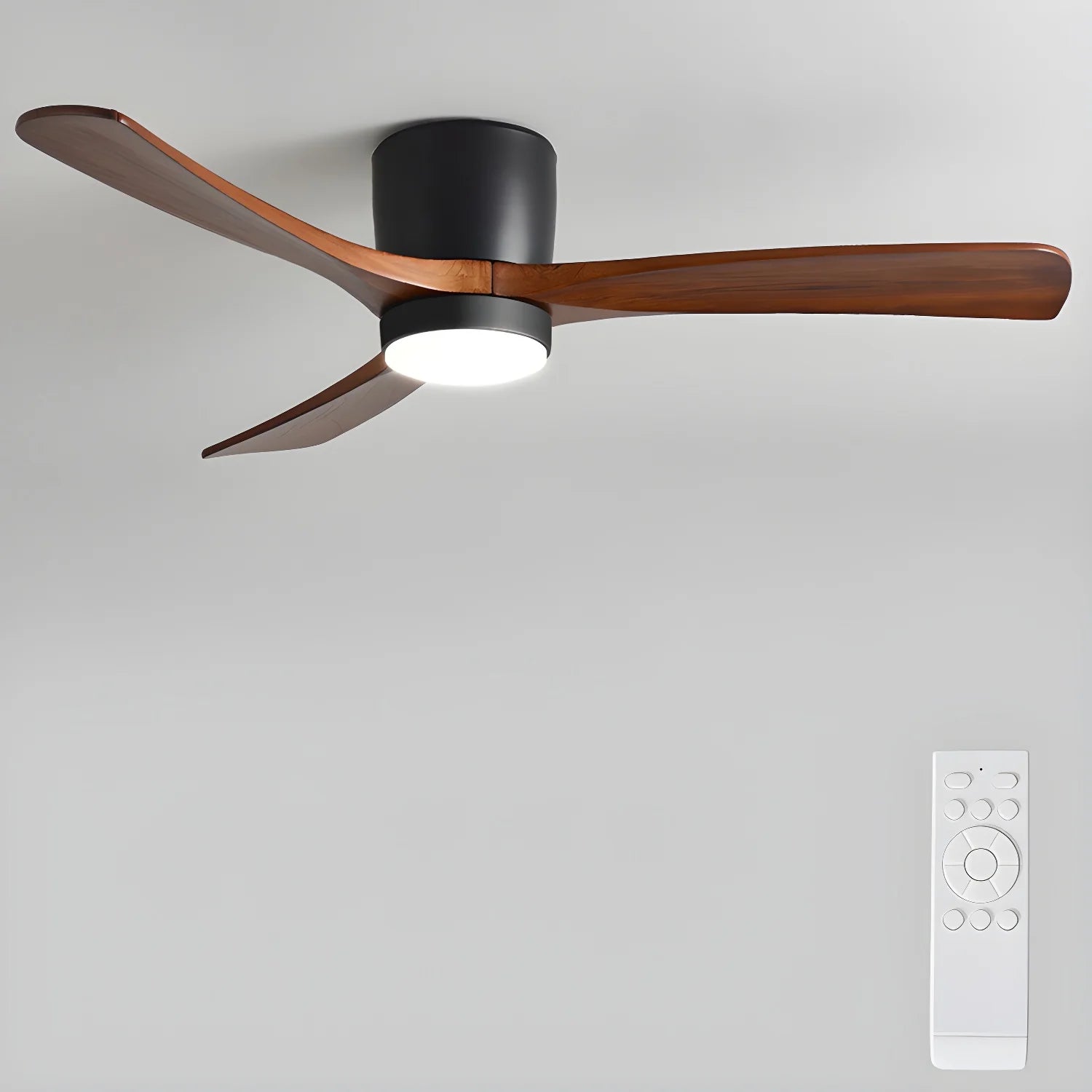 EcoAura Timber Fan Light