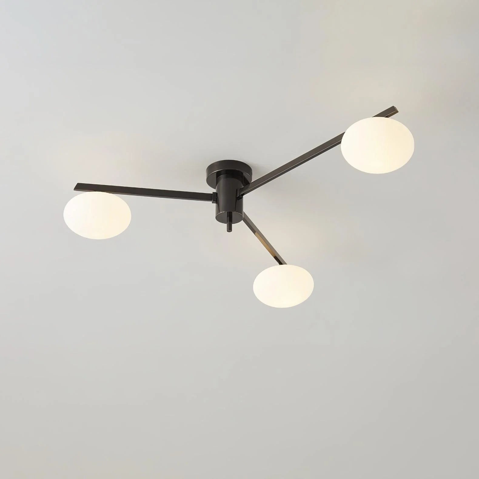AstroAxis Linear Glass Ceiling Light