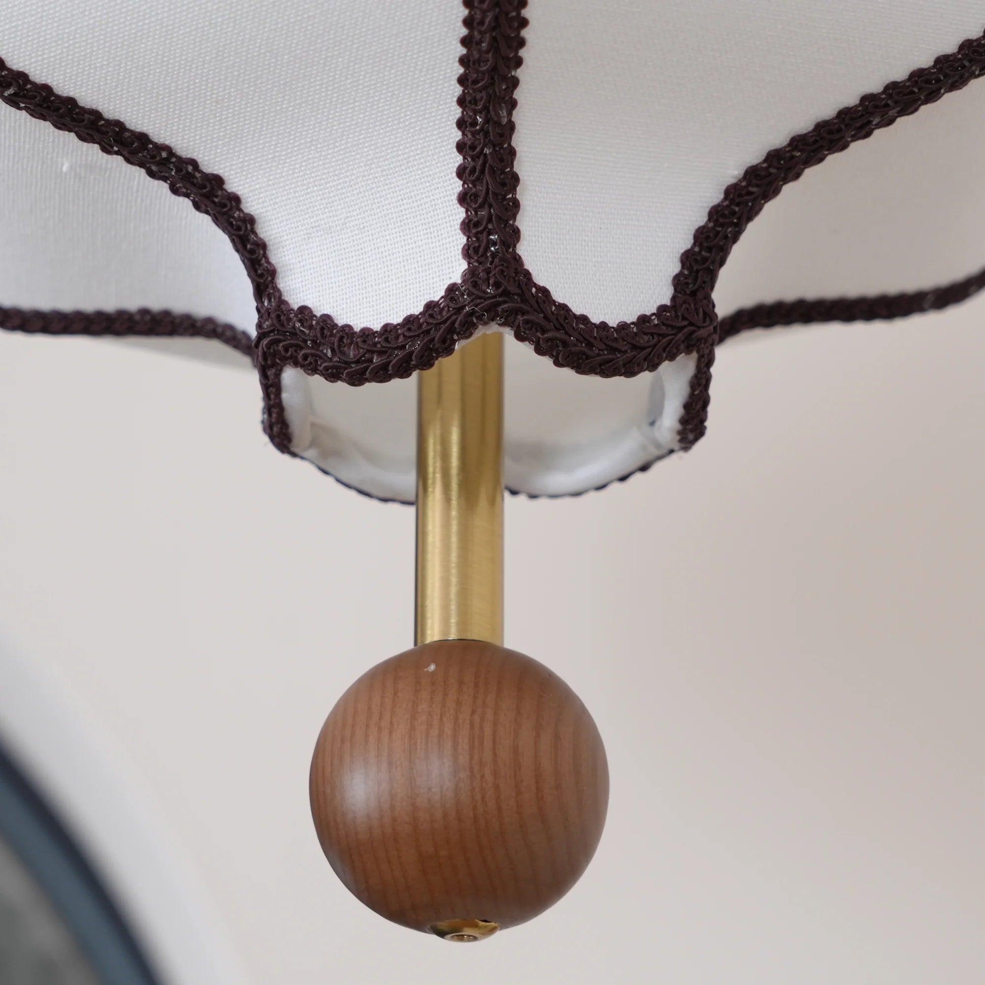 DoricDome Vintage Fabric Pendant
