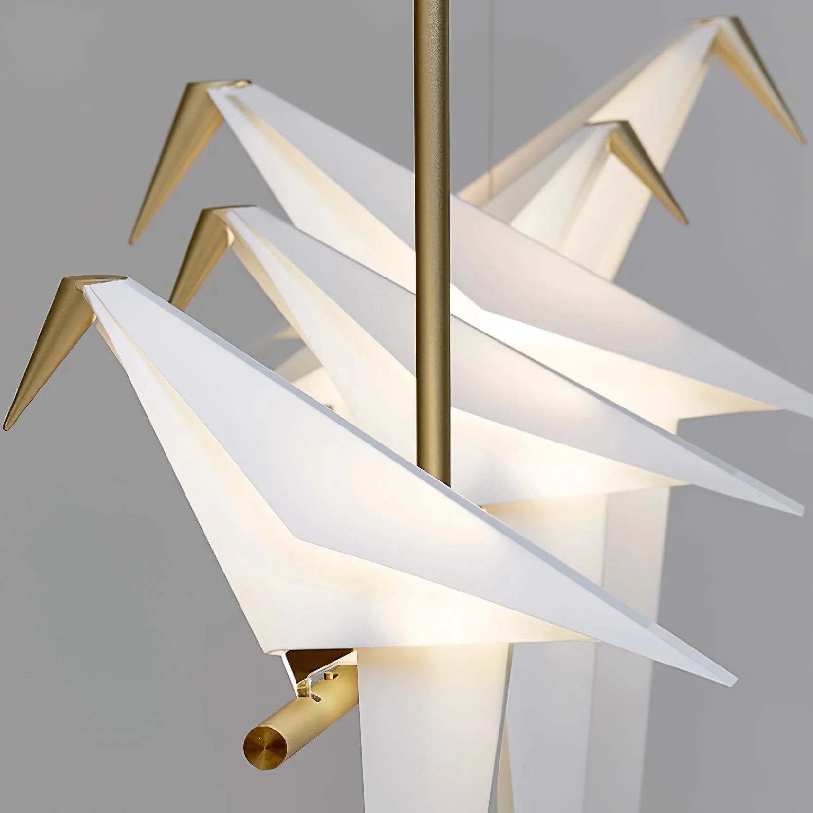 OrigamiFlight LED Bird Chandelier