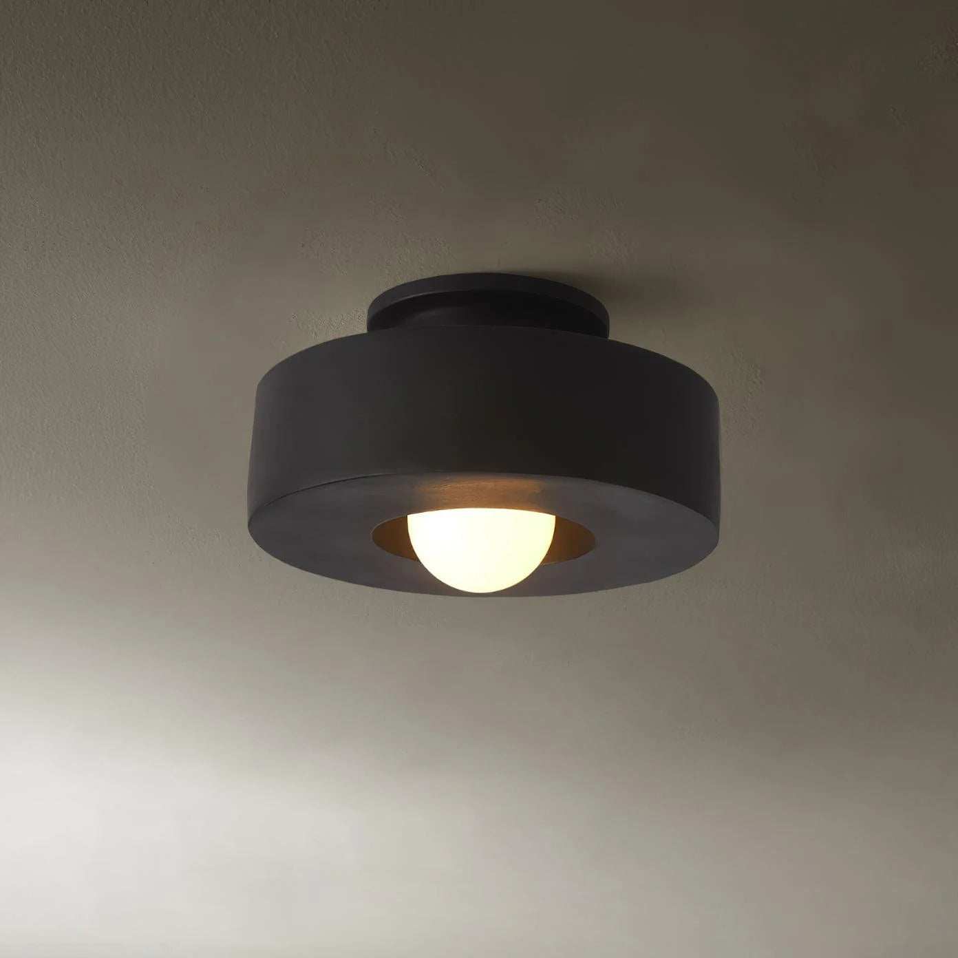 OrbitalSphere Resin Ceiling Lamp