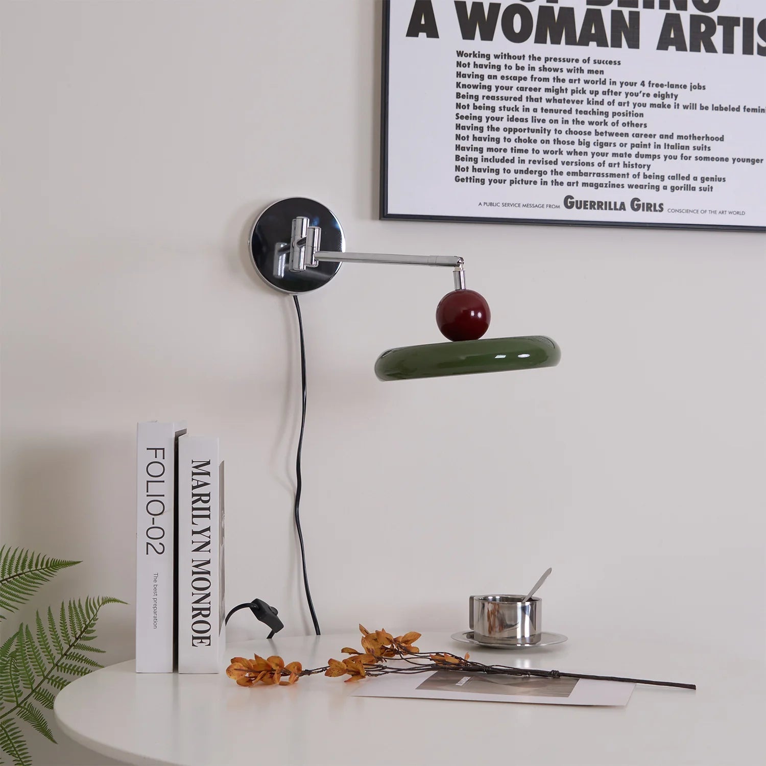 RetroDisc Industrial Wall Lamp