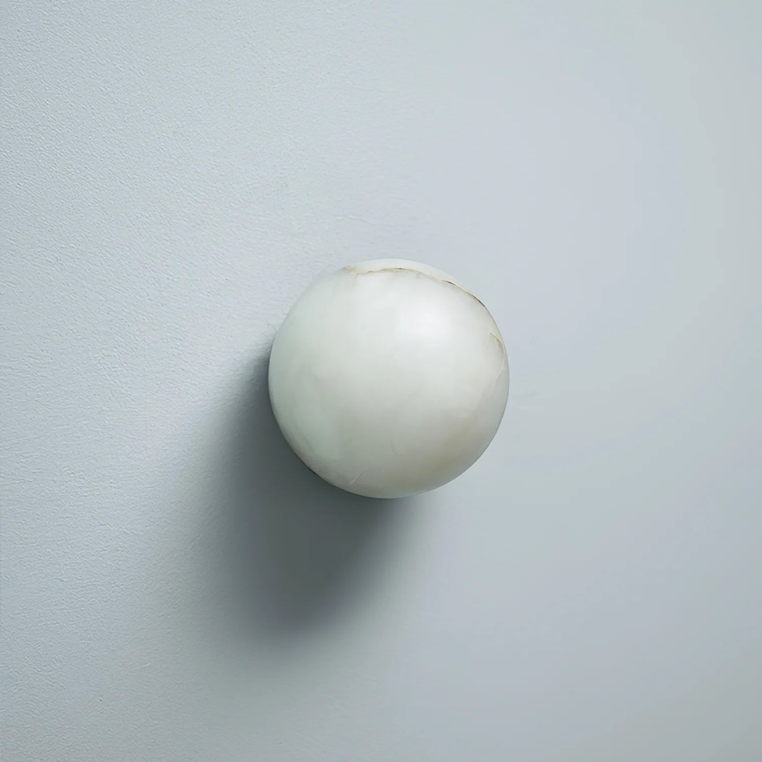 AlabasterMoon Globe Wall Sconce