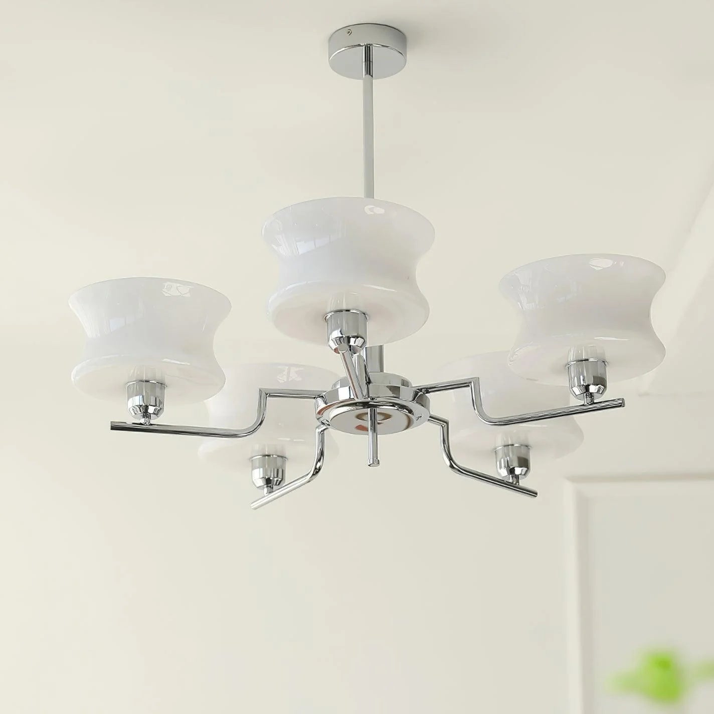 ChaliceGrace Crystal Glass Chandelier