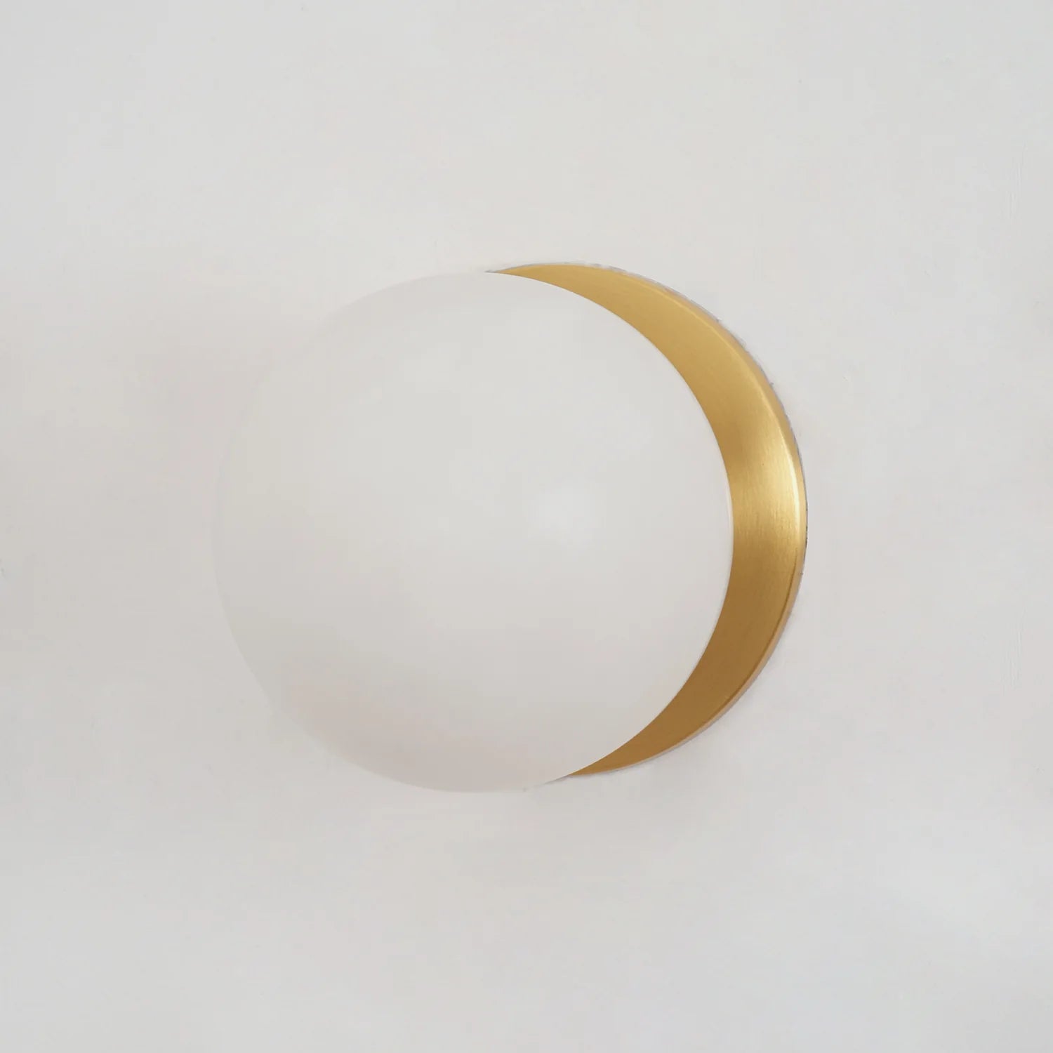 AlabasterMoon Globe Wall Sconce