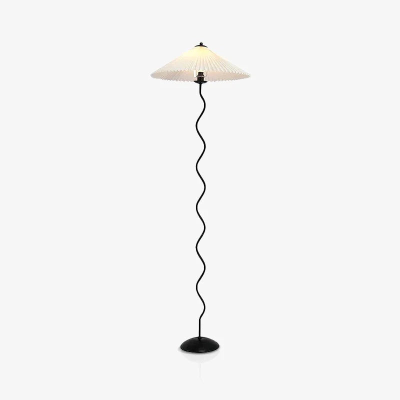 HeritagePleat Textile Floor Lamp