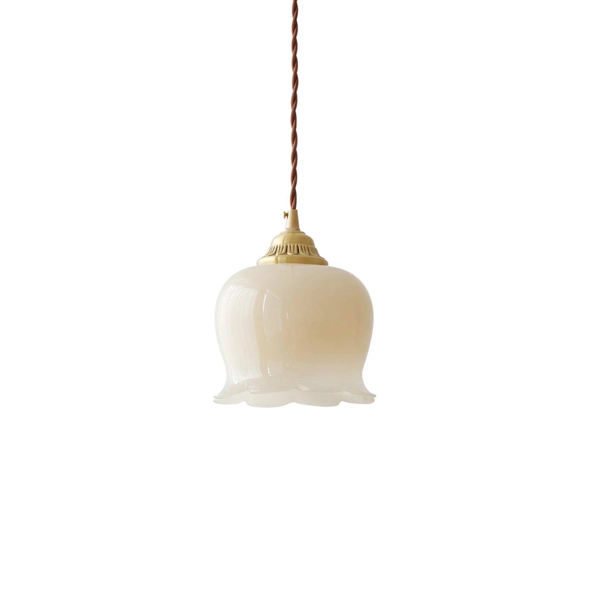 AuroraBloom Glass Pendant Light