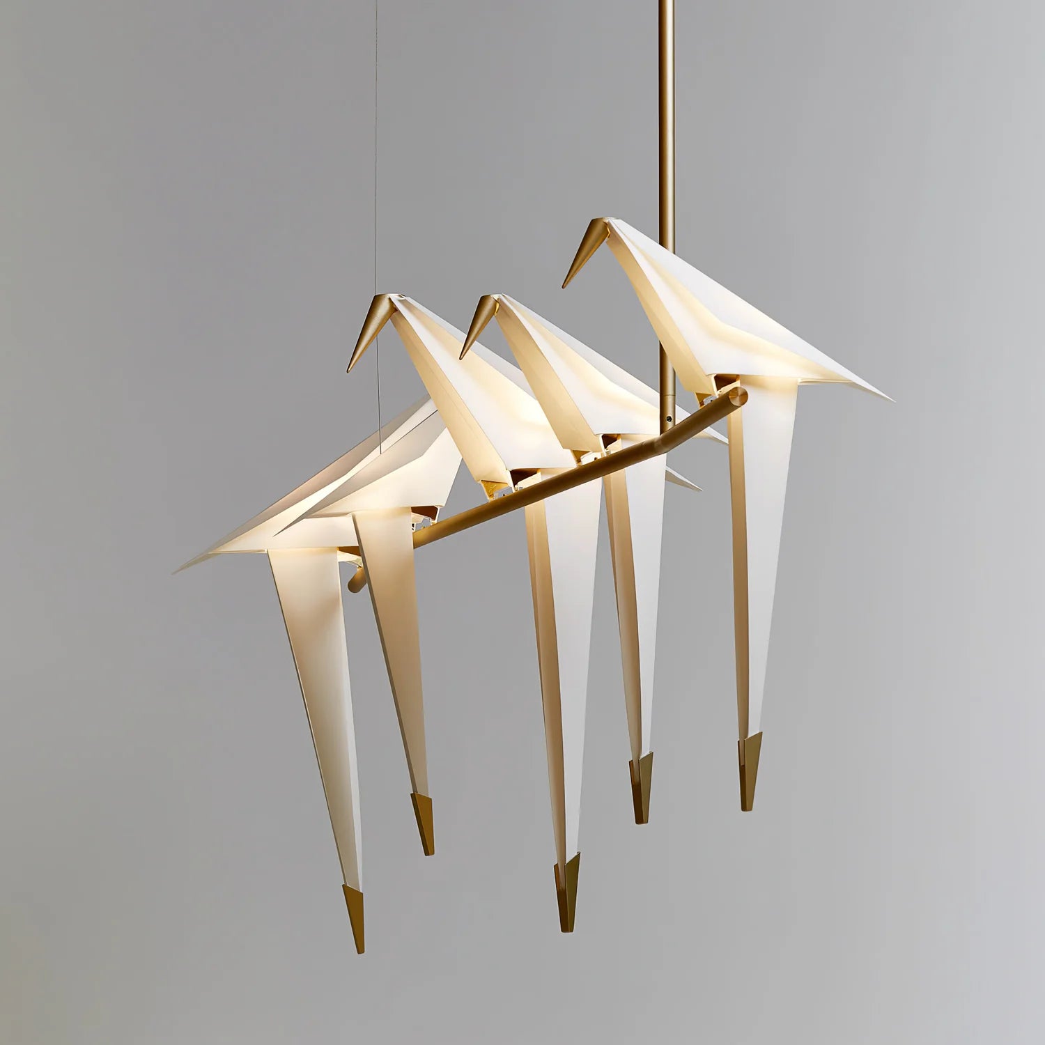 OrigamiFlight LED Bird Chandelier