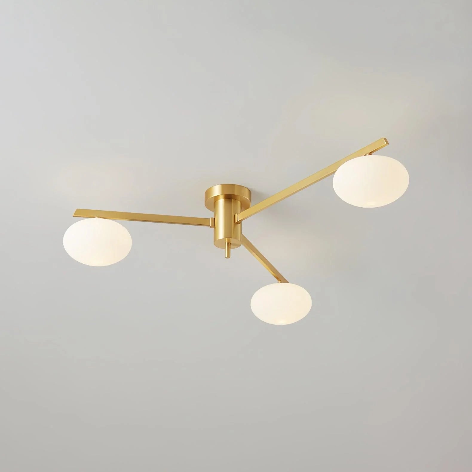 AstroAxis Linear Glass Ceiling Light