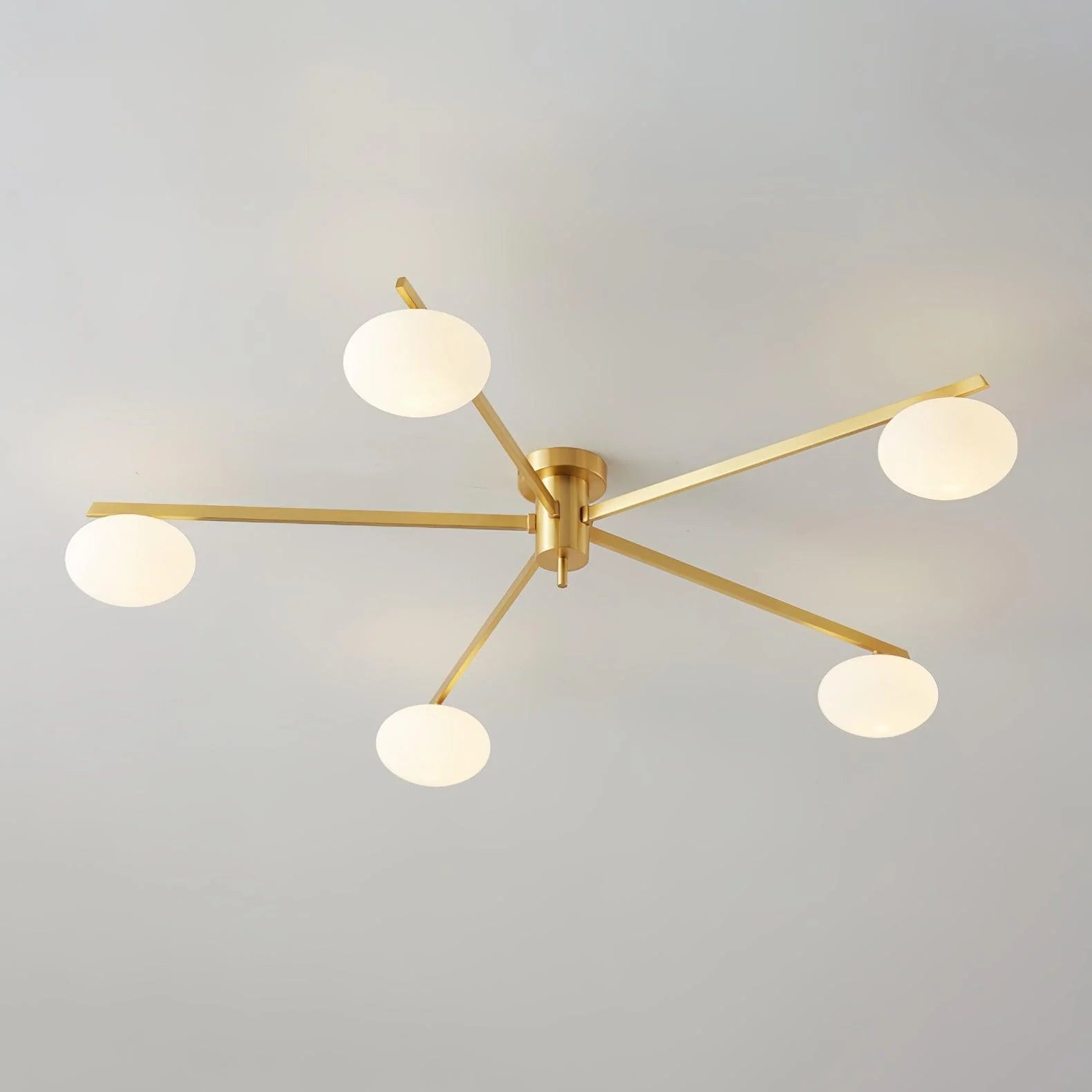 AstroAxis Linear Glass Ceiling Light