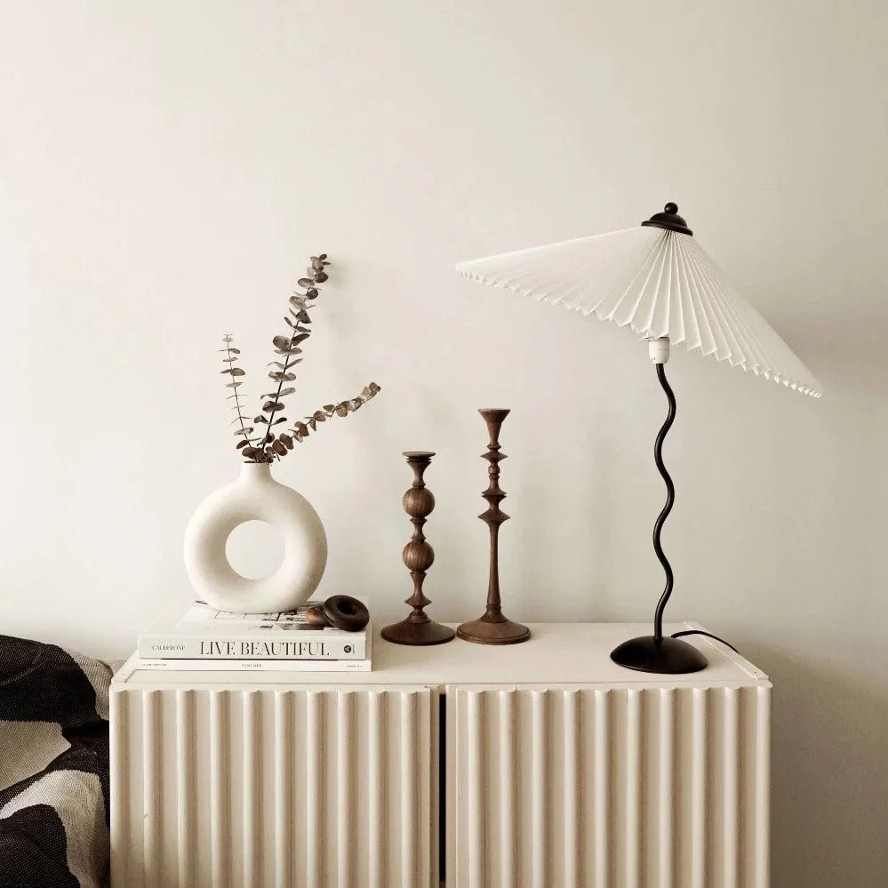 ArcRhythm Sculptural Table Lamp