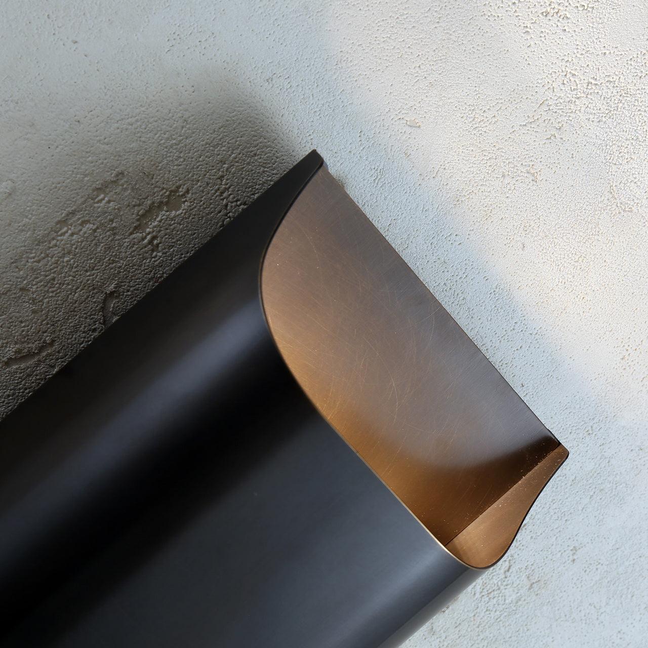 LegacyCube Brass Geometry Wall Light