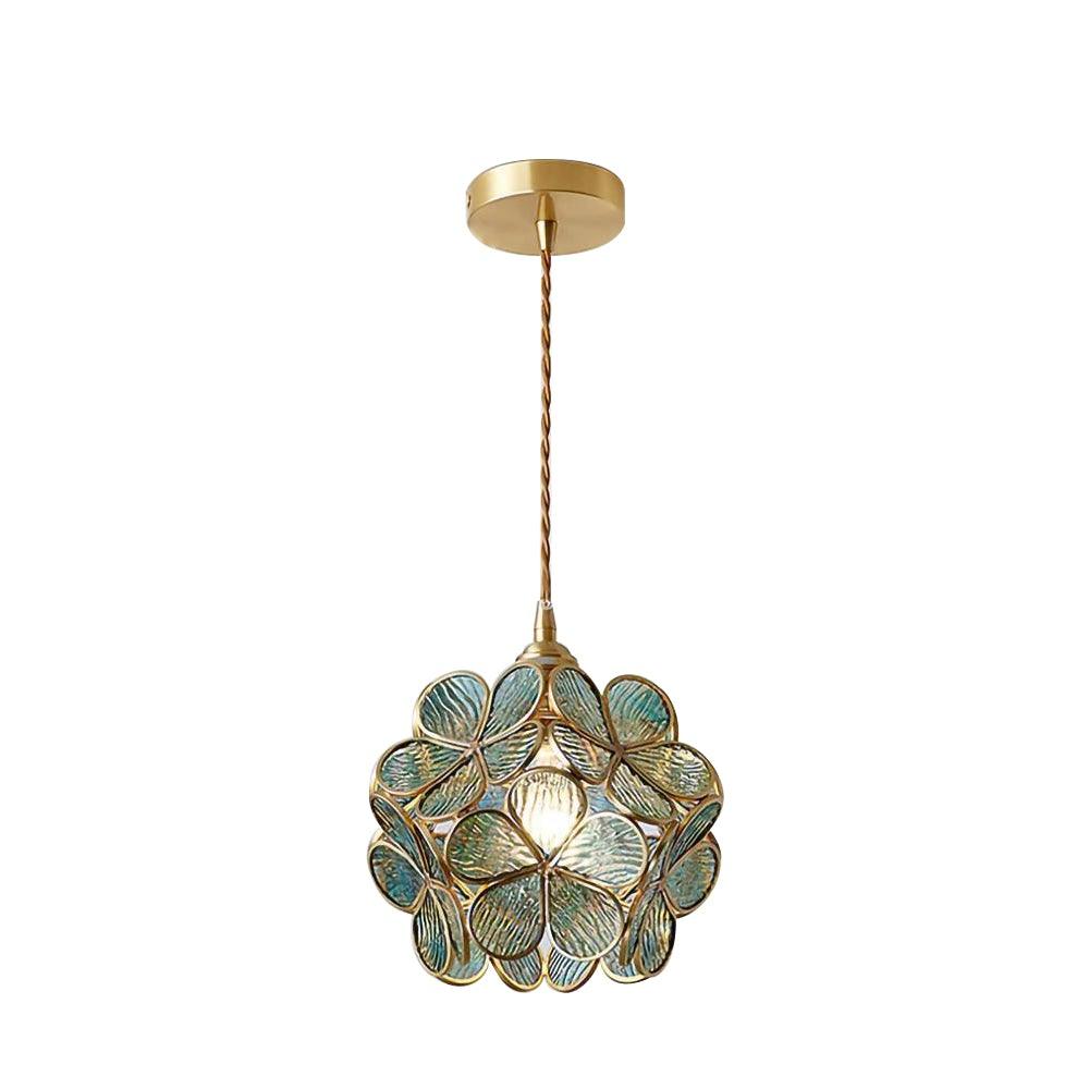 FloraMist Petal Glass Pendant