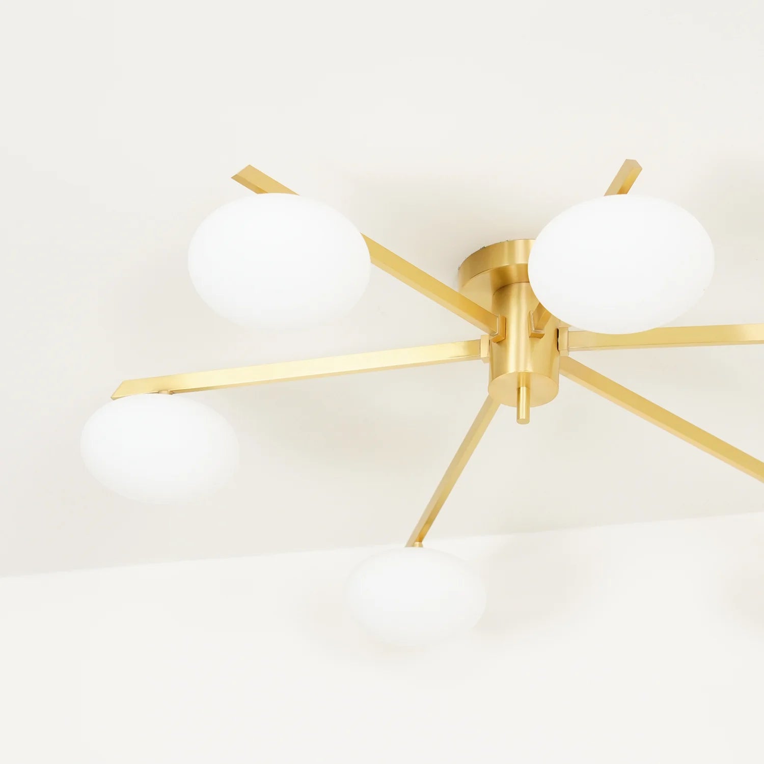 AstroAxis Linear Glass Ceiling Light
