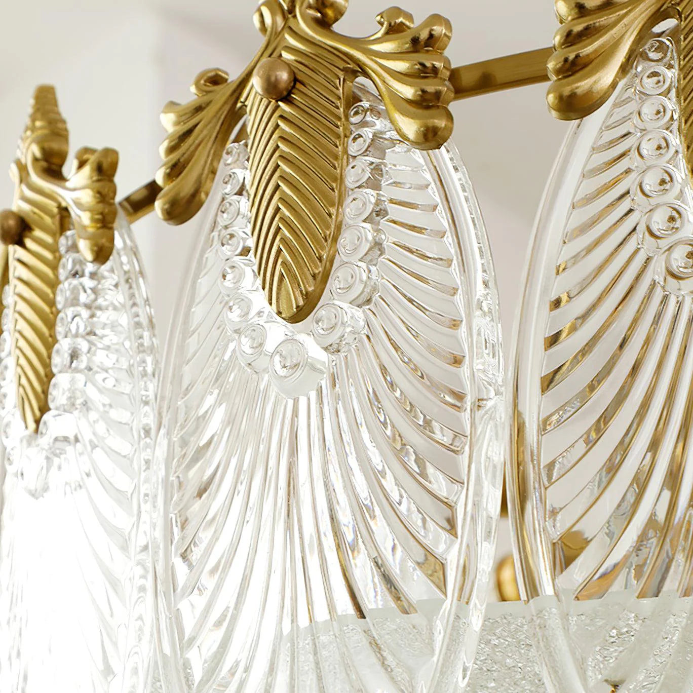 GalaxyWeave Intricate Glass Chandelier