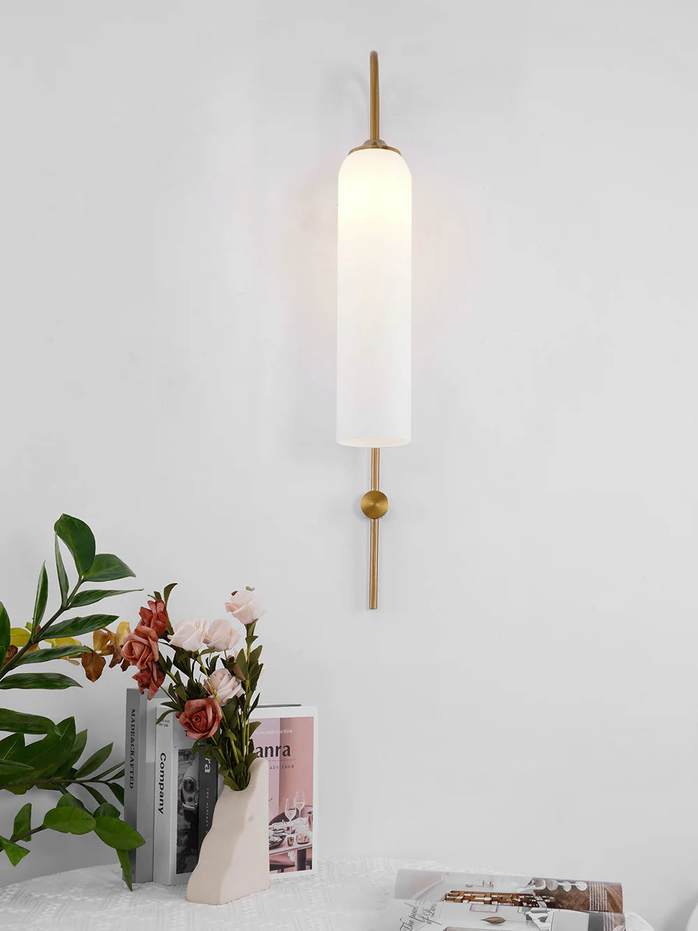 IronEcho Rustic Tube Wall Light