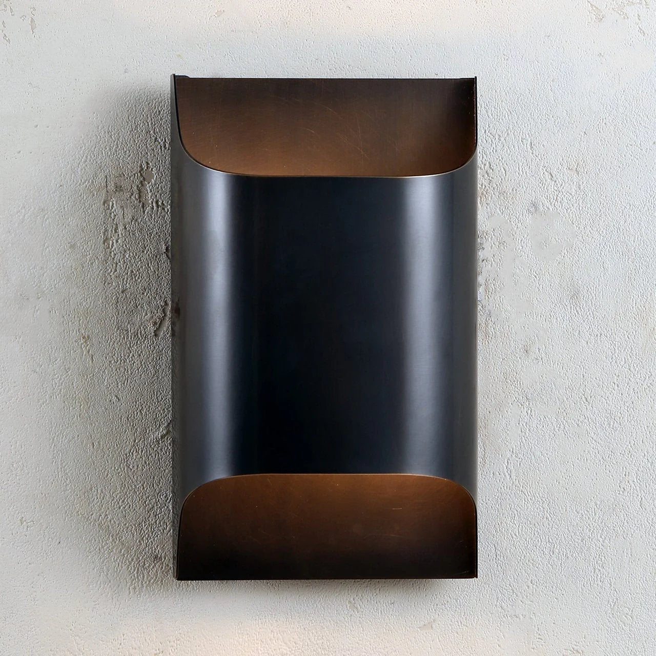 LegacyCube Brass Geometry Wall Light