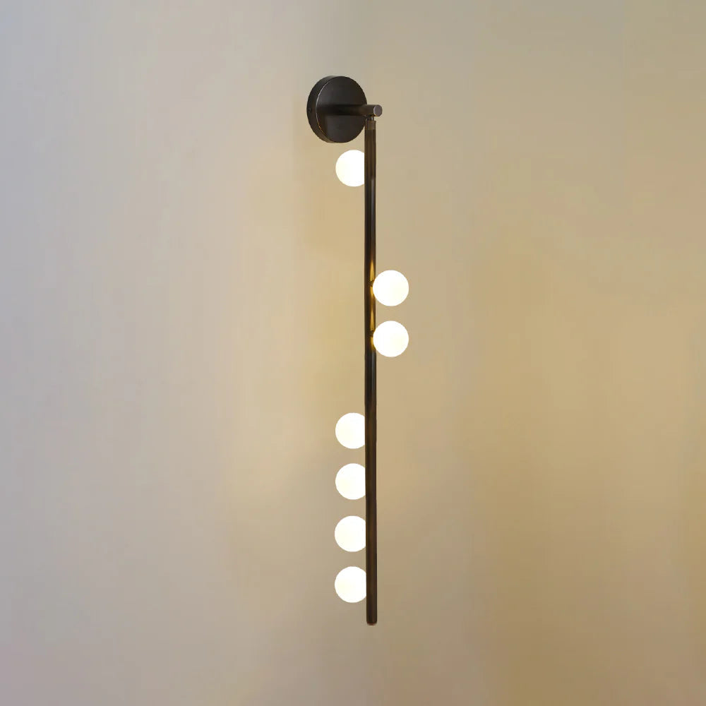 BrassLumina Glass Bar Wall Light