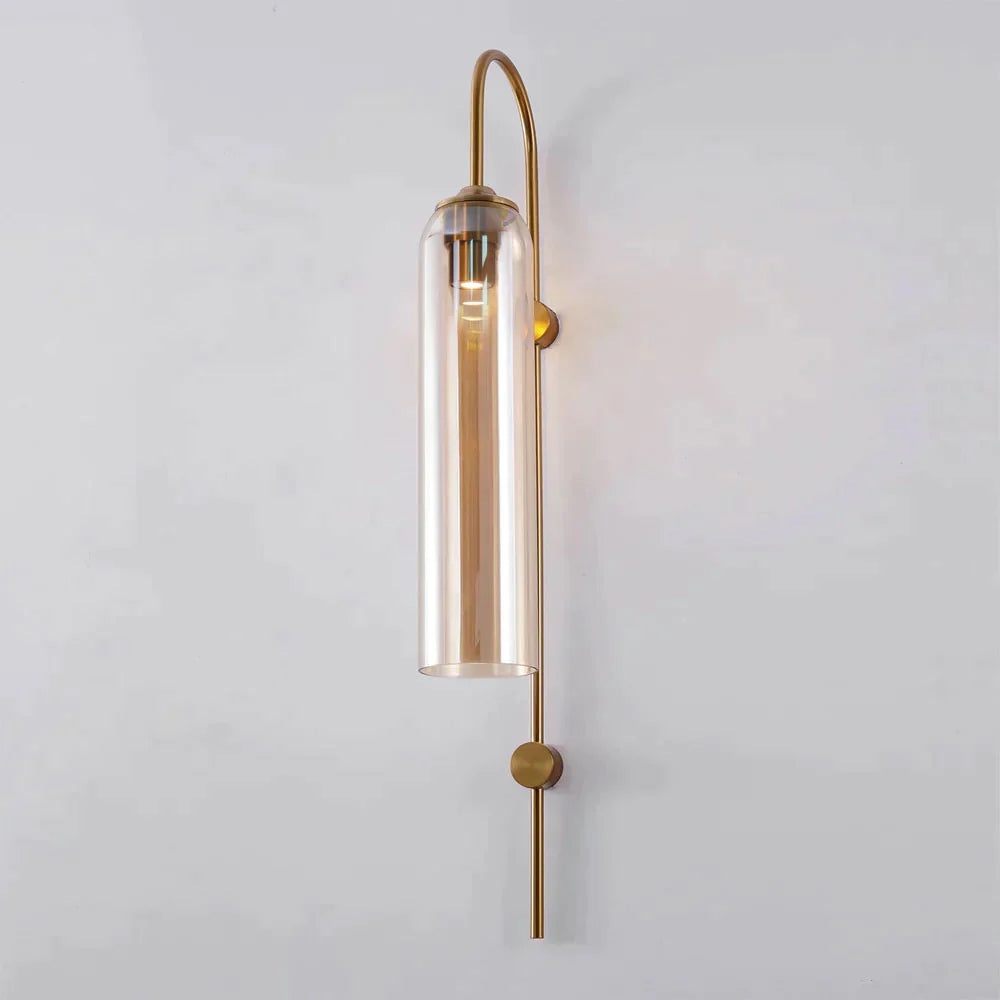 IronEcho Rustic Tube Wall Light