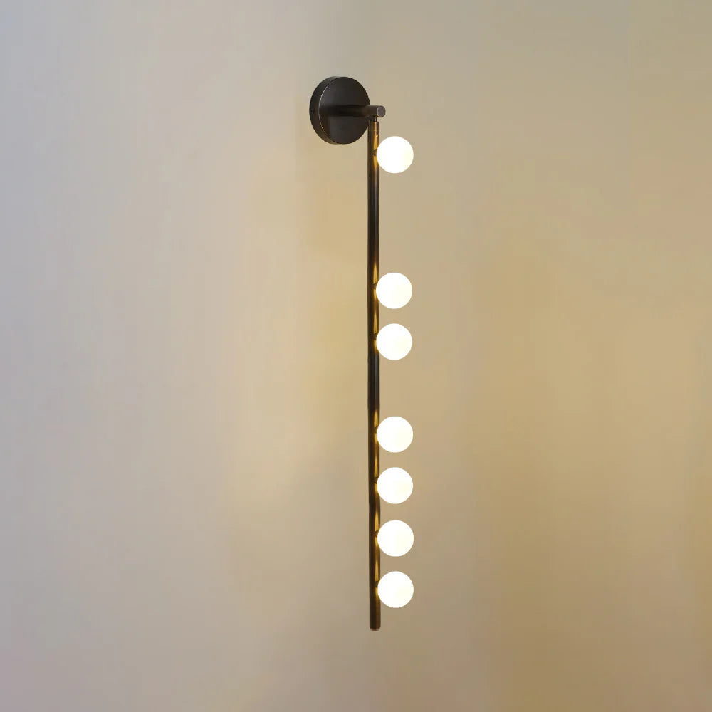 BrassLumina Glass Bar Wall Light