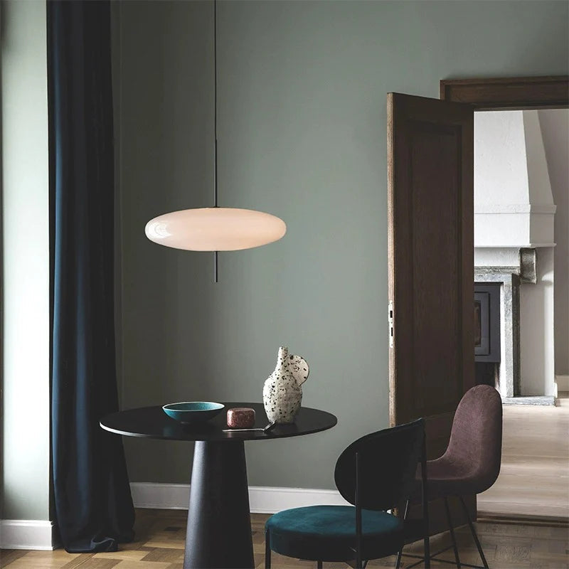 CinctureGlow Ribbon Pendant Light