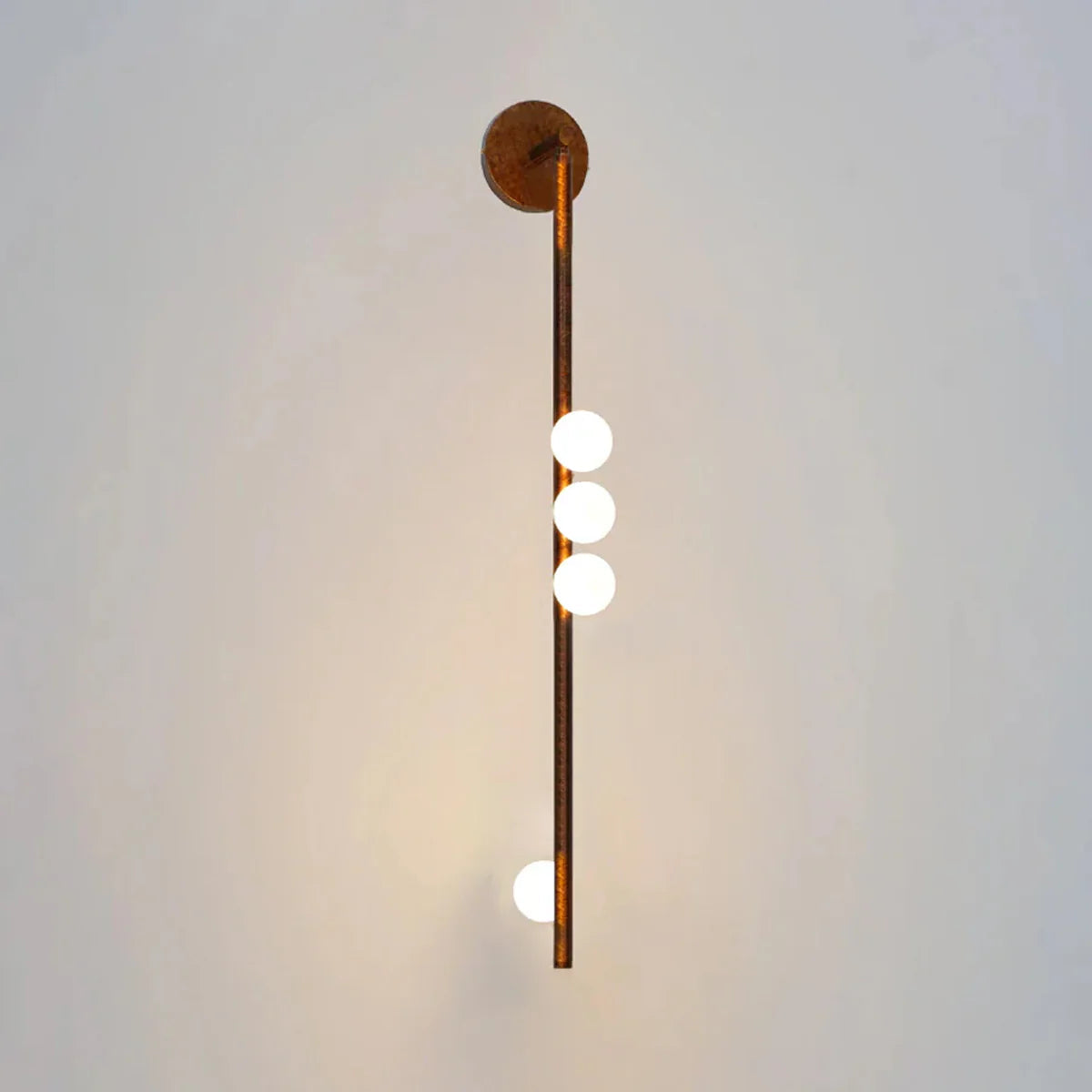 BrassLumina Glass Bar Wall Light