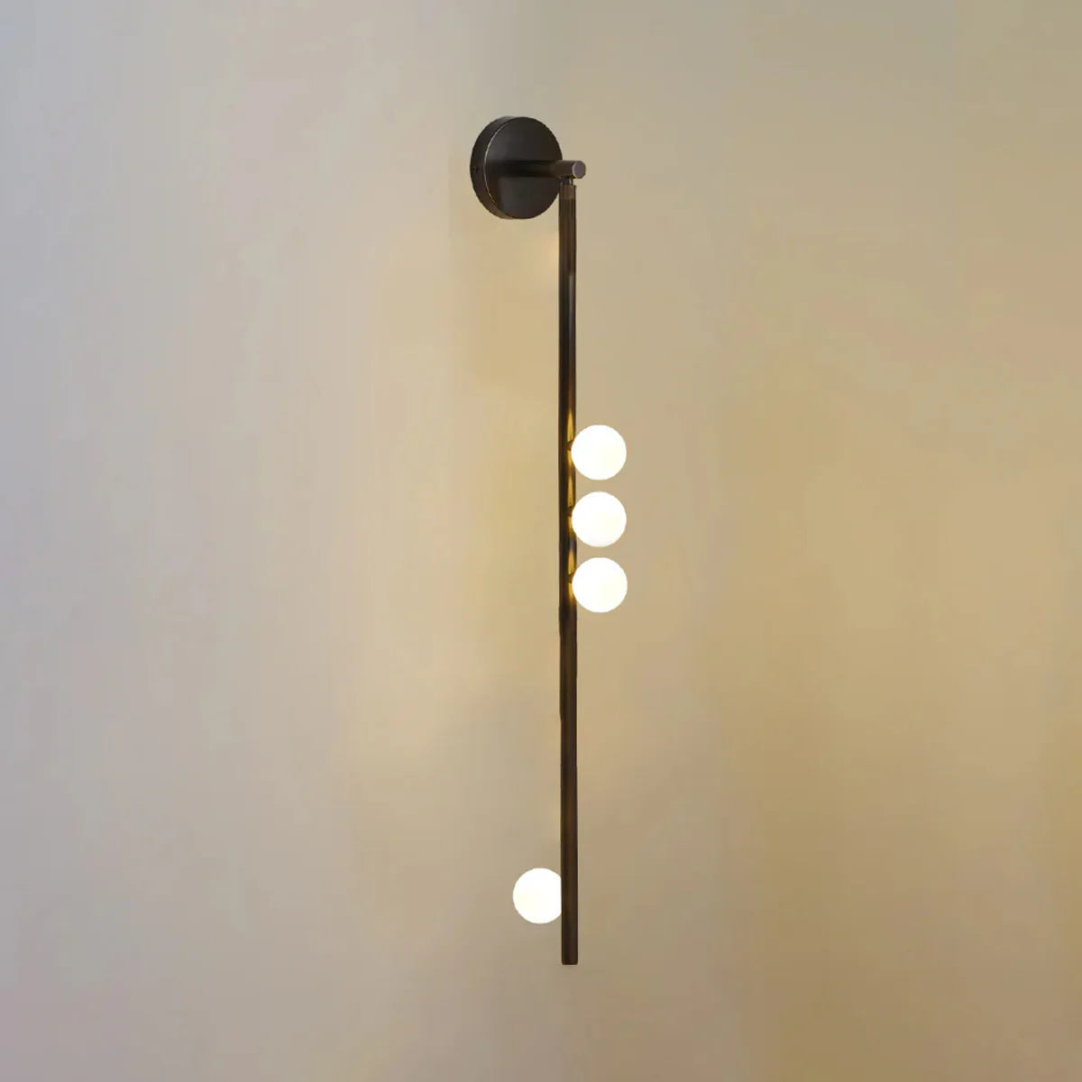 BrassLumina Glass Bar Wall Light