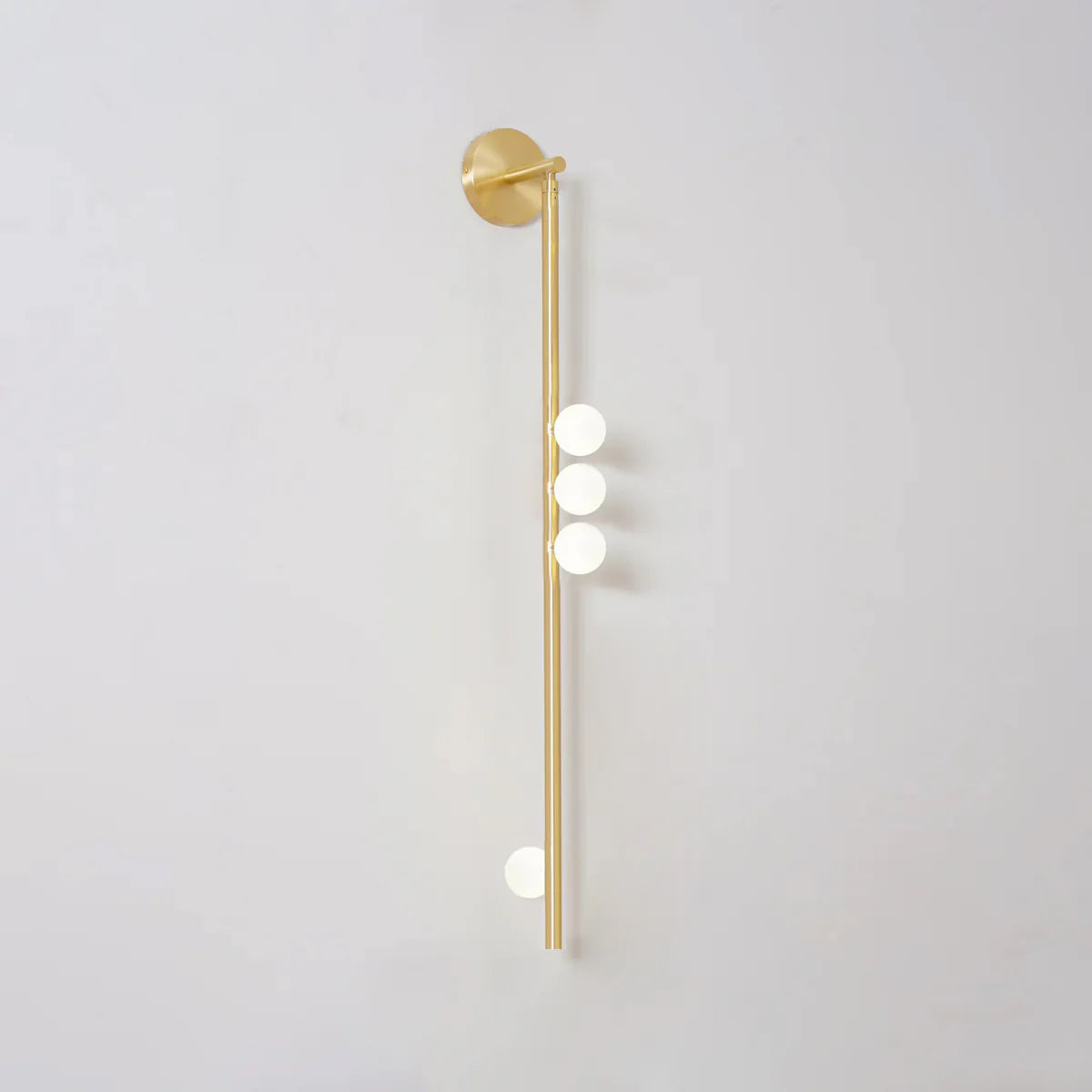 BrassLumina Glass Bar Wall Light